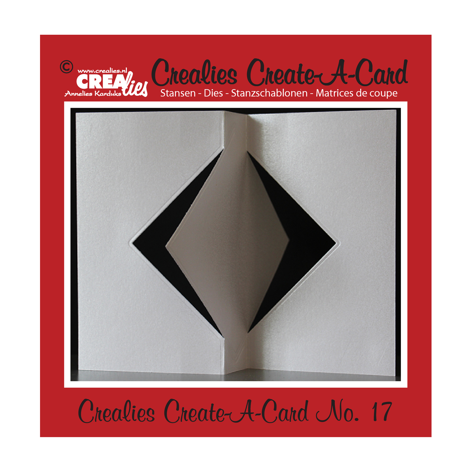 Crealies • Create A Card Stanzschablone no.17