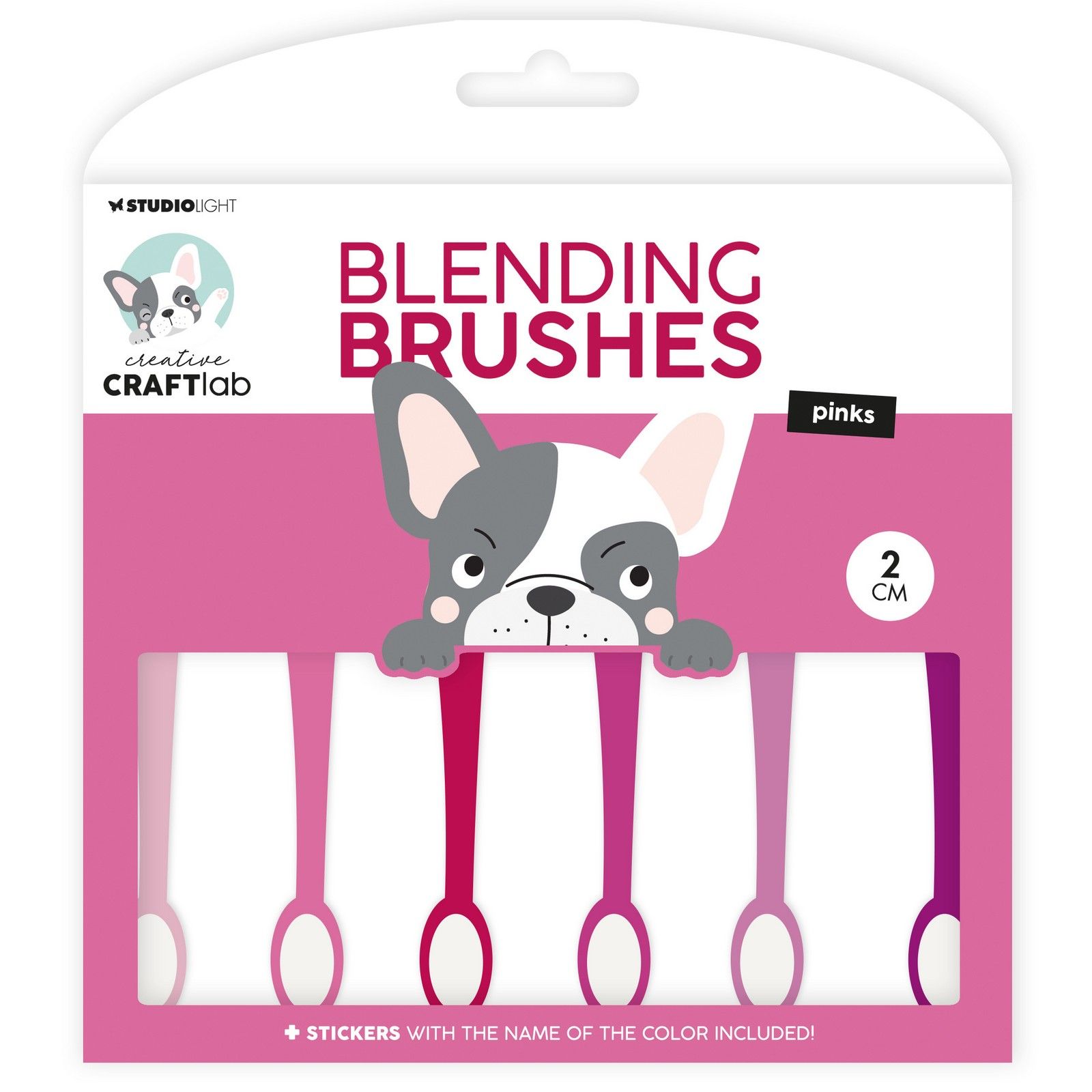 Creative Craftlab • Essentials Blending Brushes Soft Brush Pinks