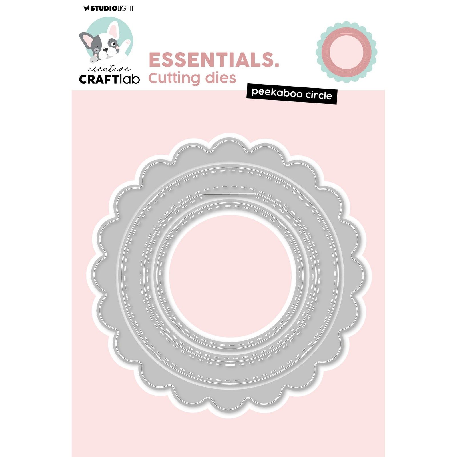 Creative Craftlab • Essentials Cutting Die Peekaboo Circle