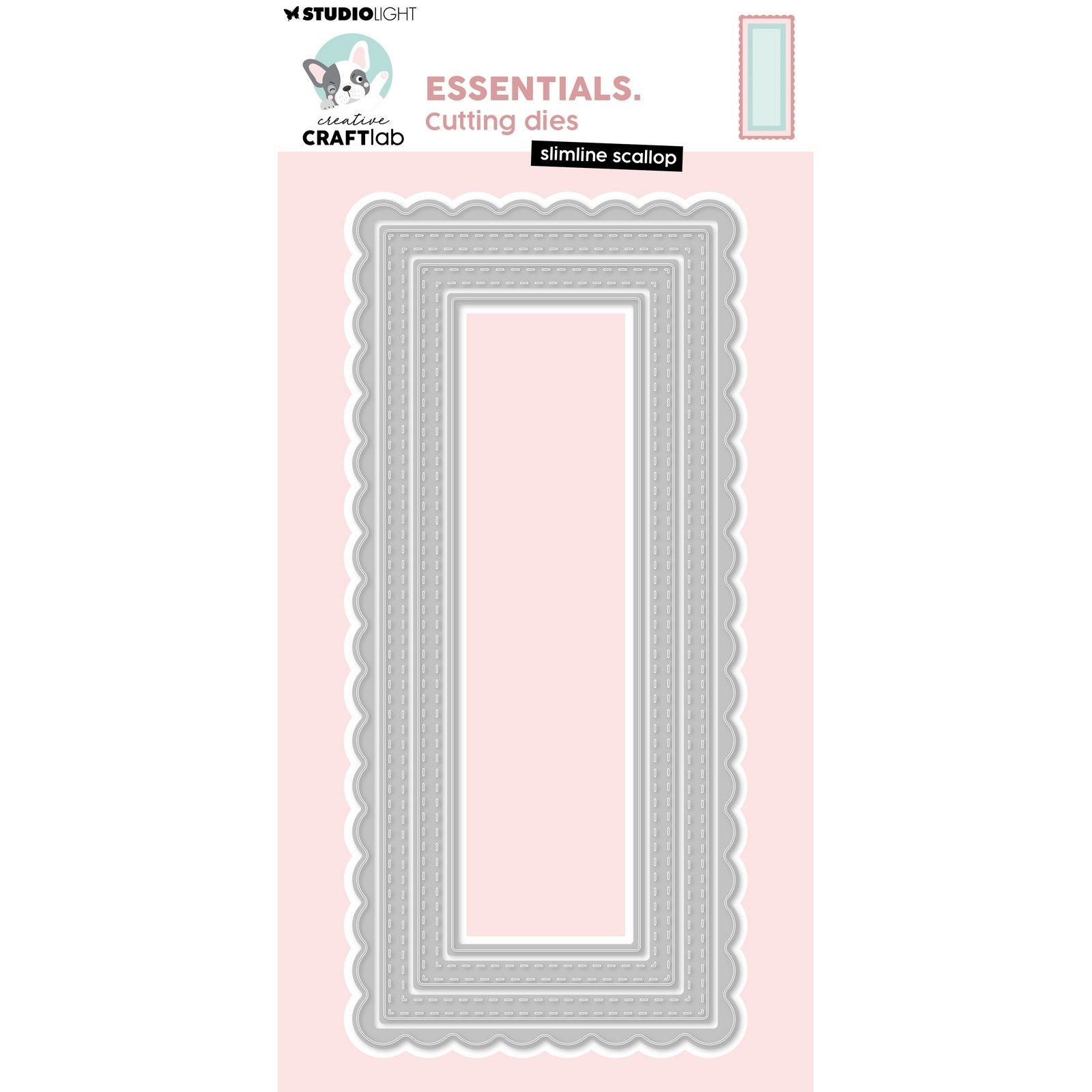 Creative Craftlab • Essentials Cutting Die Slimline scallop