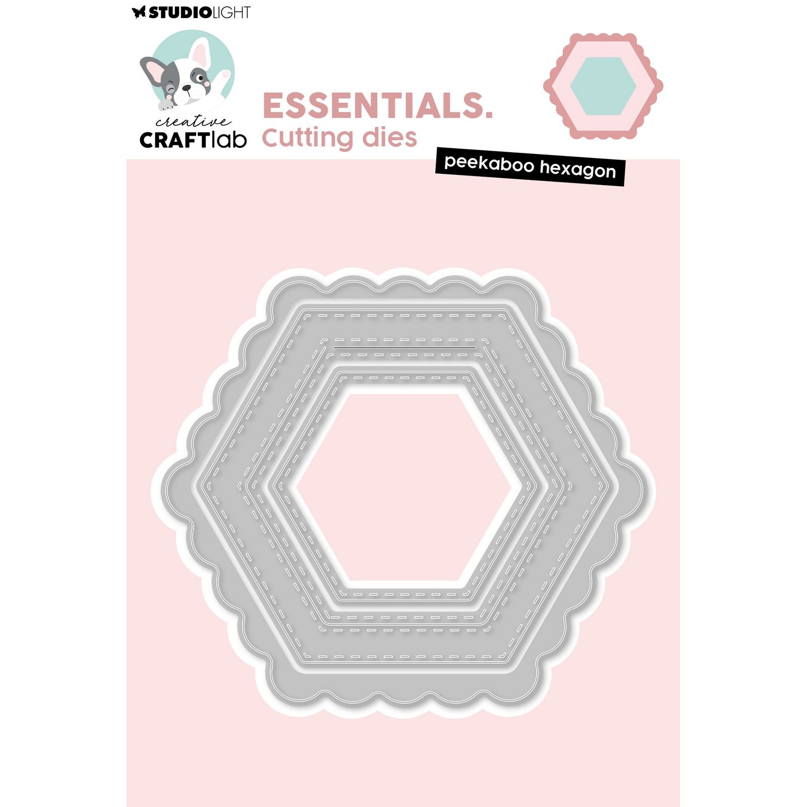 Creative Craftlab • Essentials Cutting Die Peekaboo hexagon
