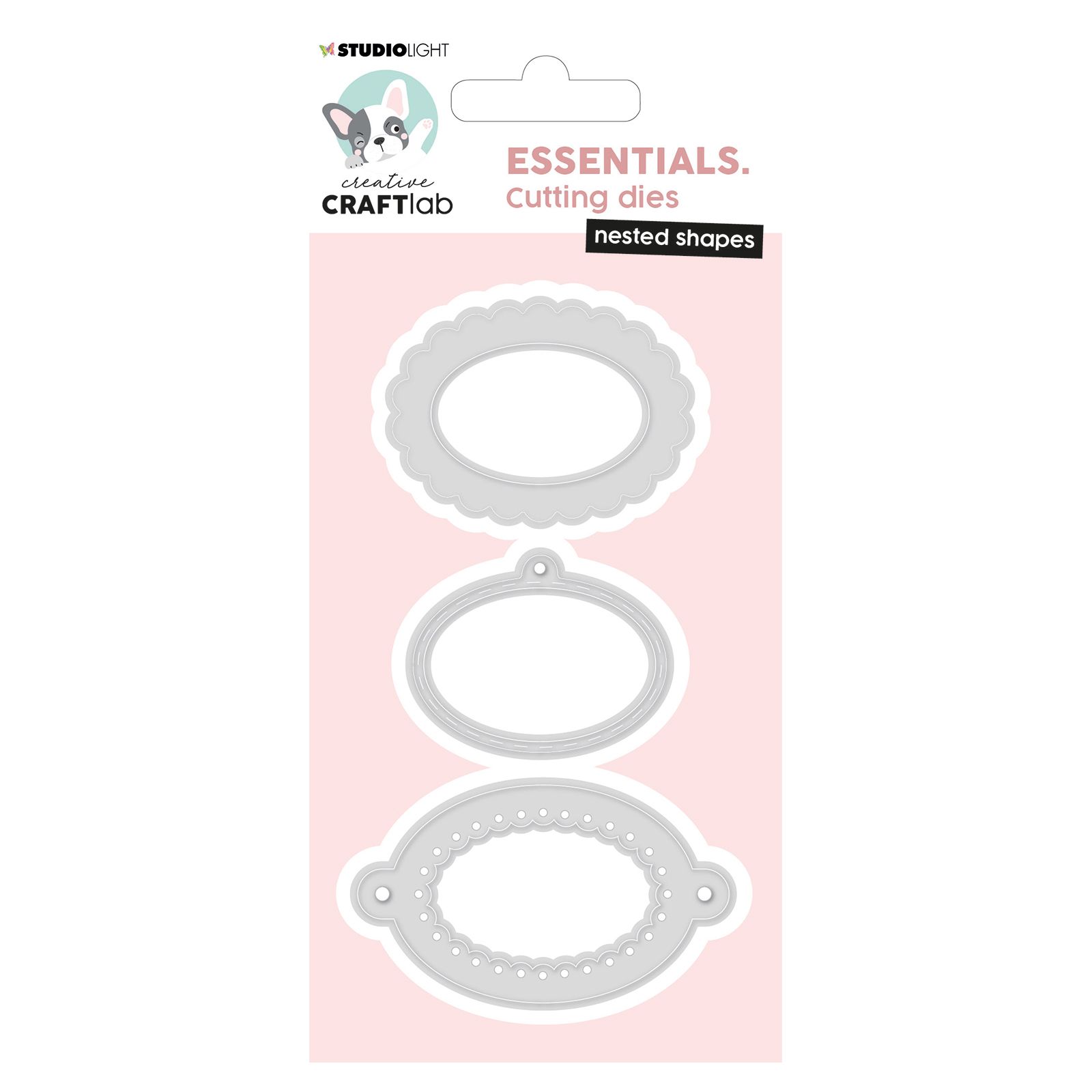 Creative Craftlab • Essentials cutting die Nested shapes oval