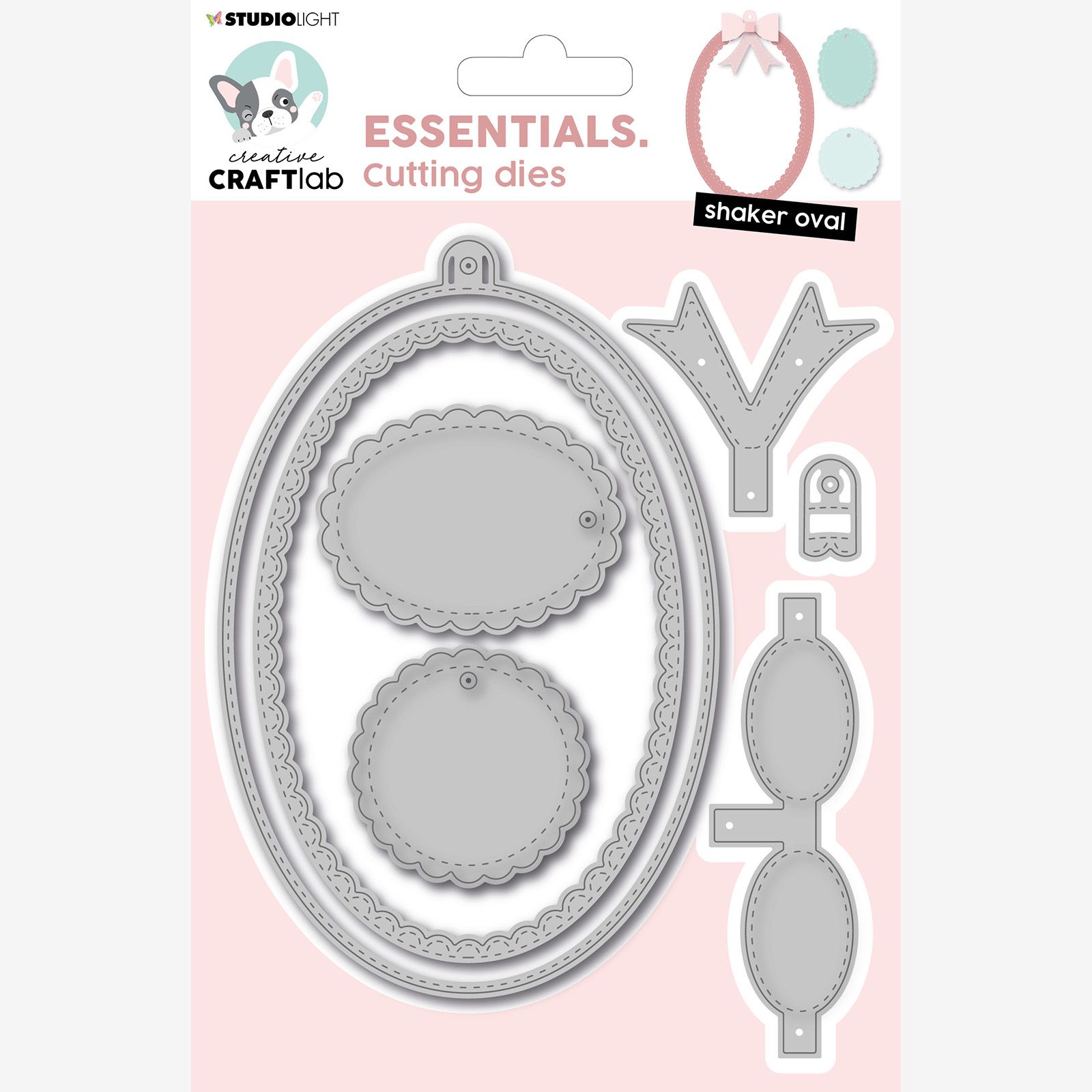 Creative Craftlab • Essentials Plantilla de Corte Oval Shaker