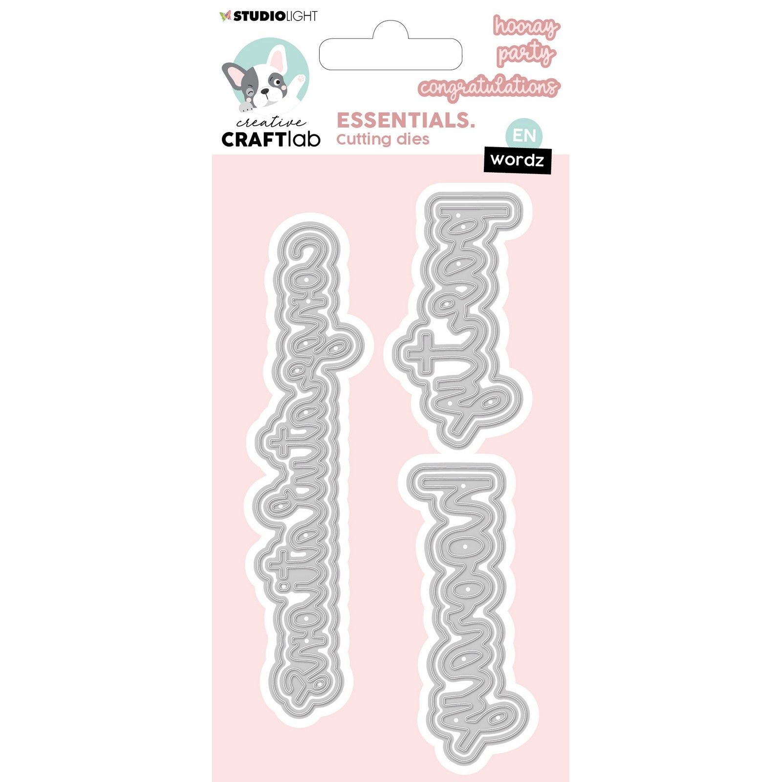 Creative Craftlab • Essentials Cutting Die Wordz English Text