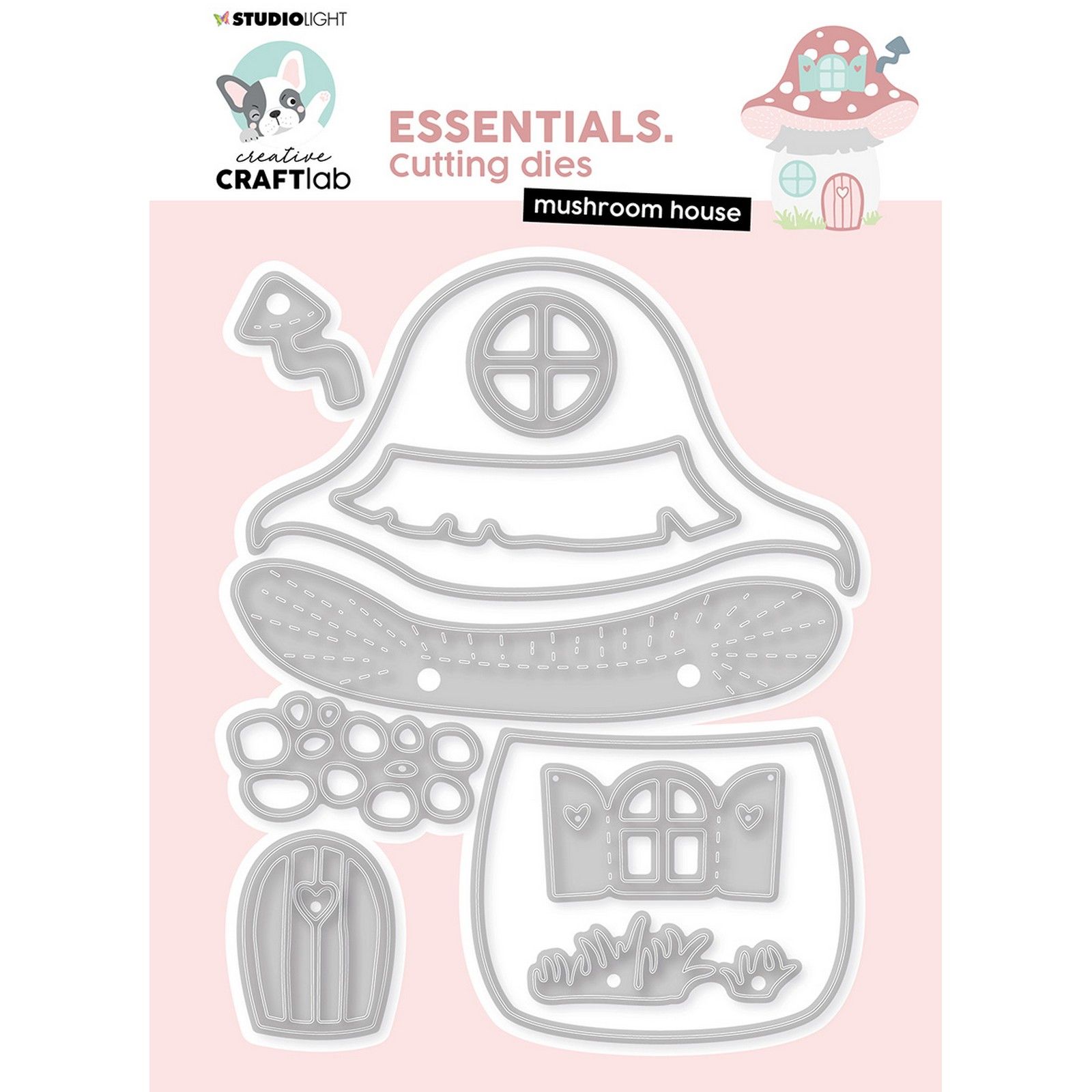 Creative Craftlab • Essentials Cutting Die Mushroom House