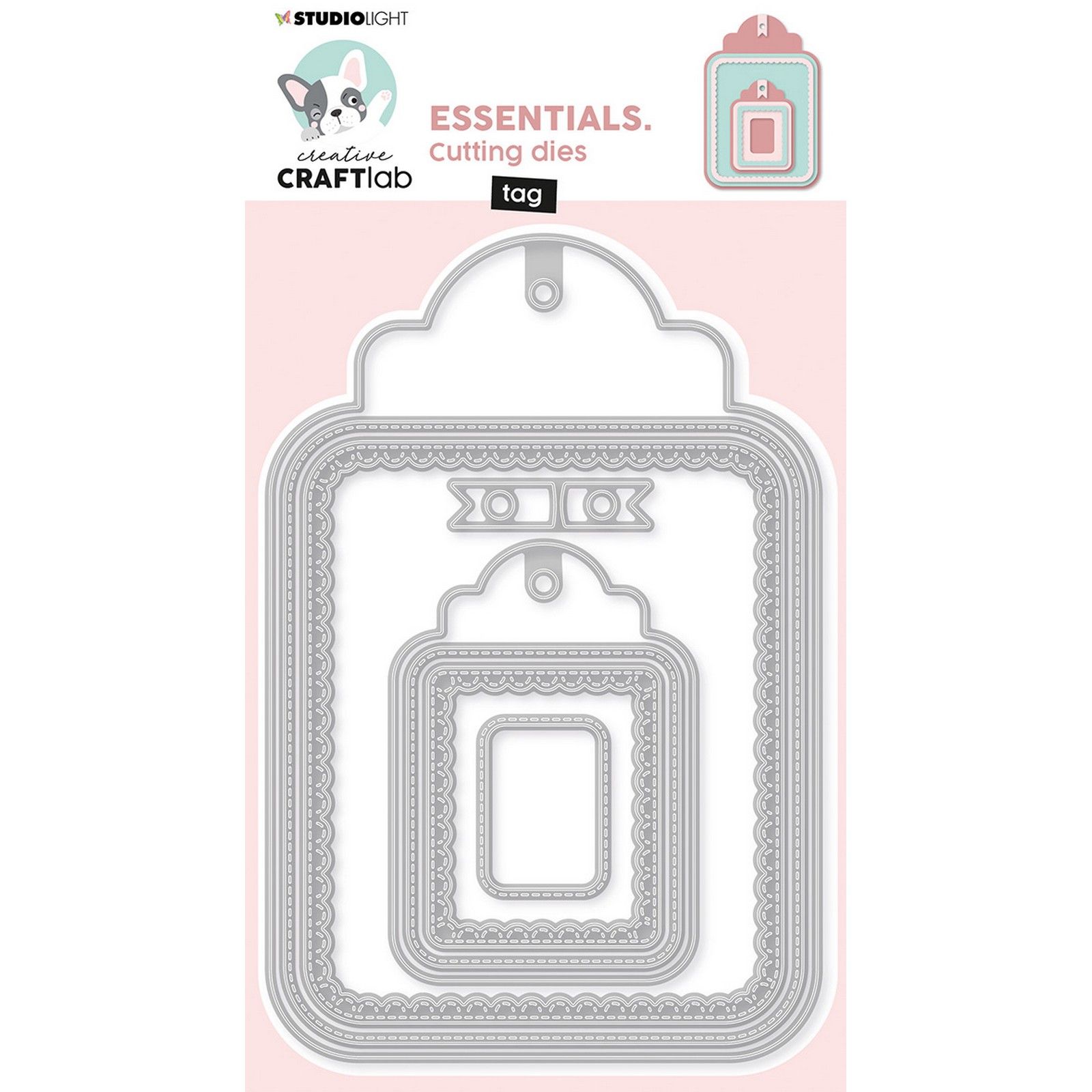 Creative Craftlab • Essentials Cutting Die Tag Set