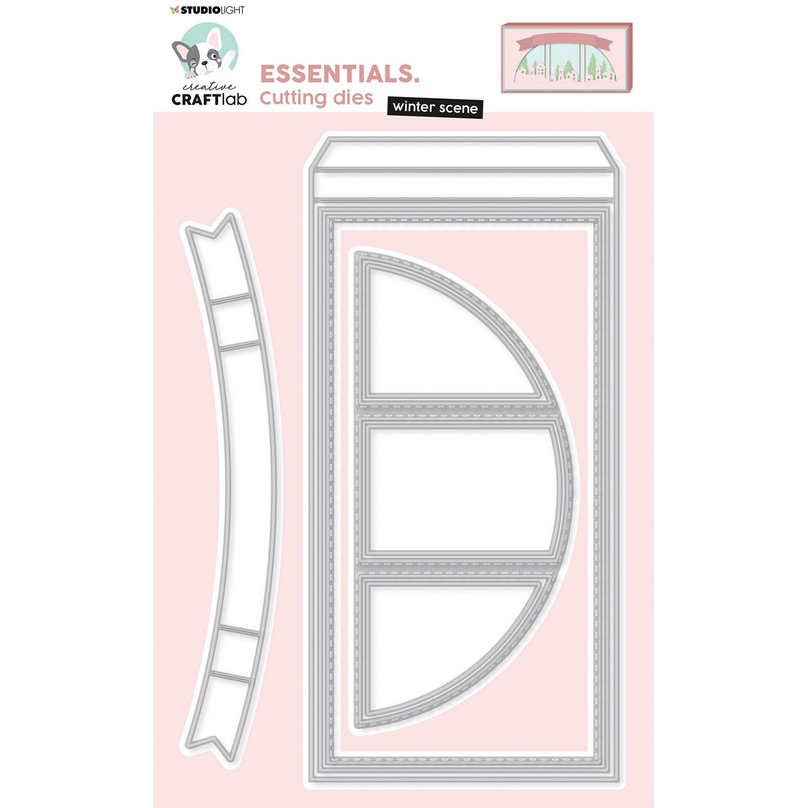 Creative Craftlab • Essentials Cutting Die Slimline Shadowbox