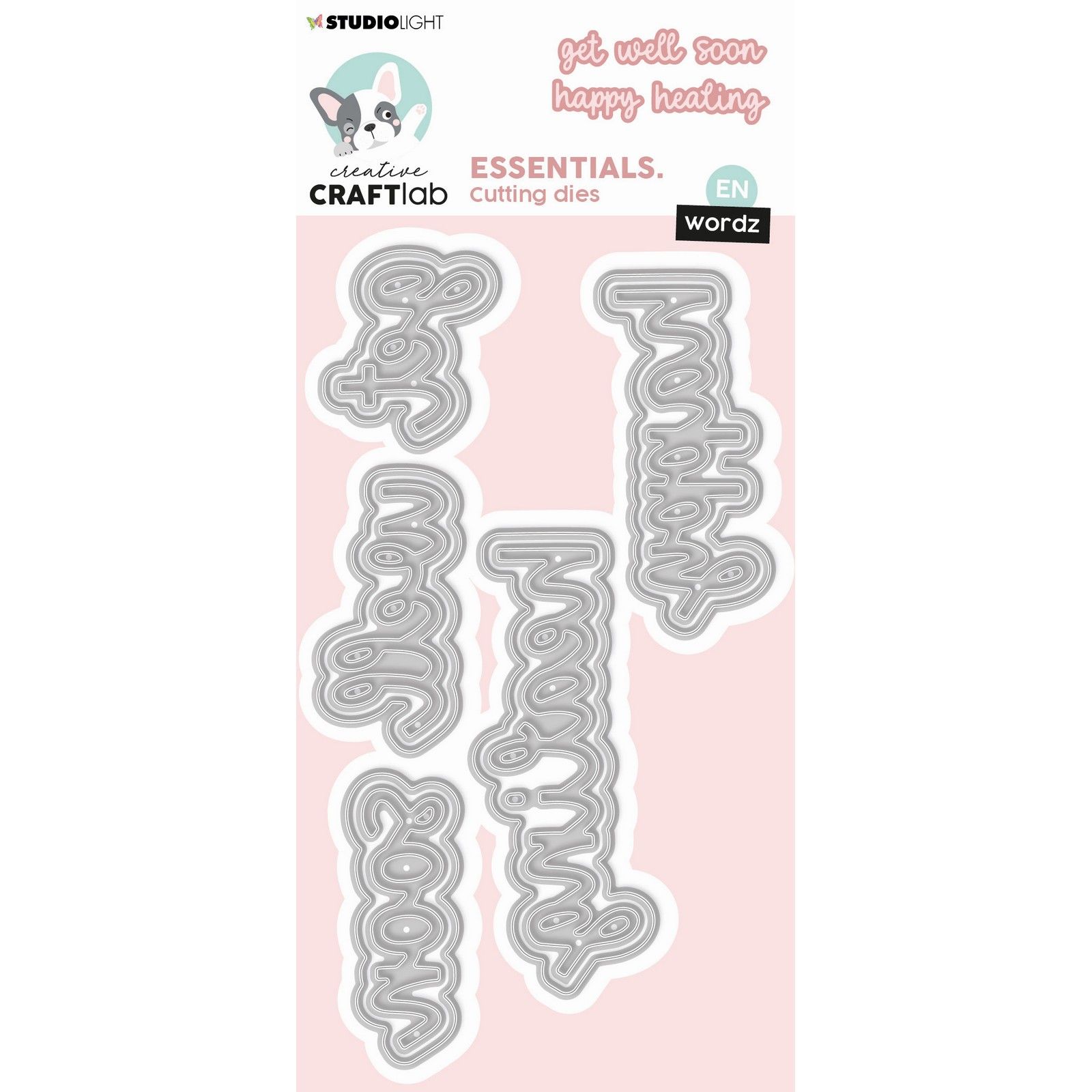 Creative Craftlab • Essentials Wordz Cutting Die Get Well