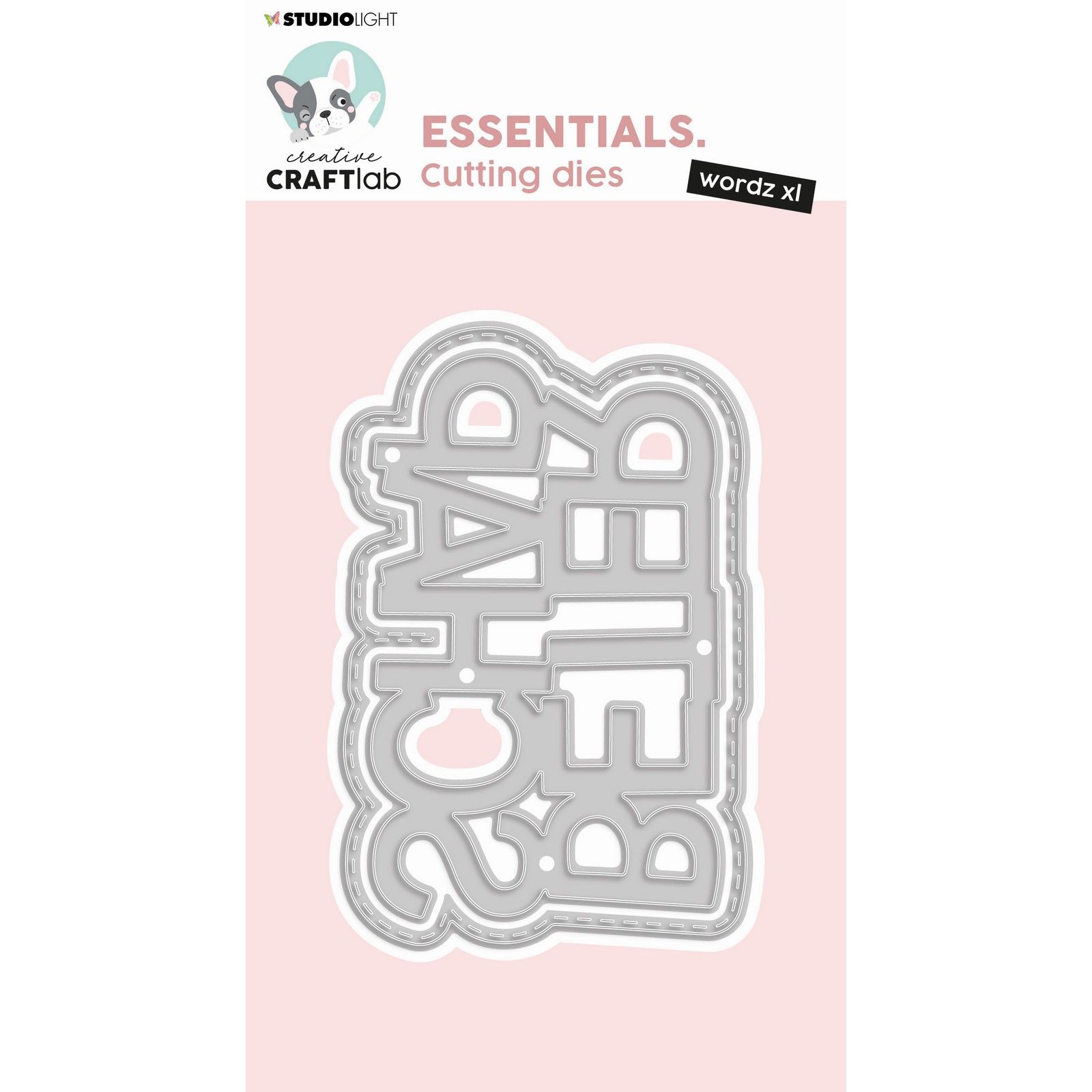 Creative Craftlab • Essentials Wordz XL Matrice de Découpe Beterschap