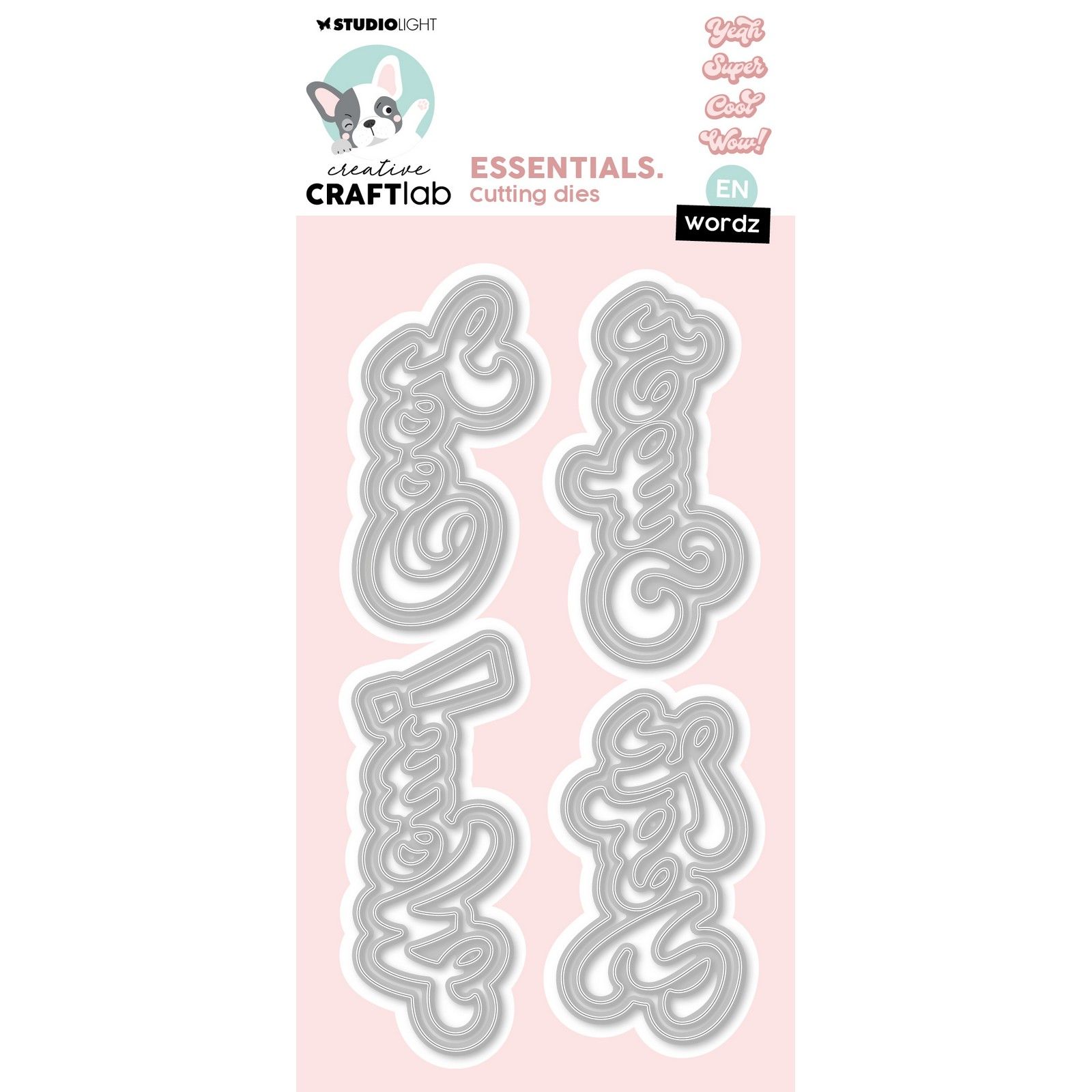 Creative Craftlab • Essentials Cutting Die Wordz Super
