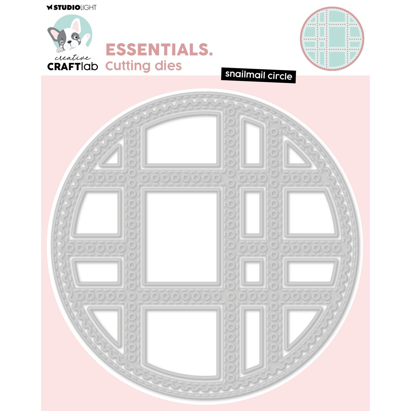 Creative Craftlab • Essentials Cutting Die Snailmal Circle