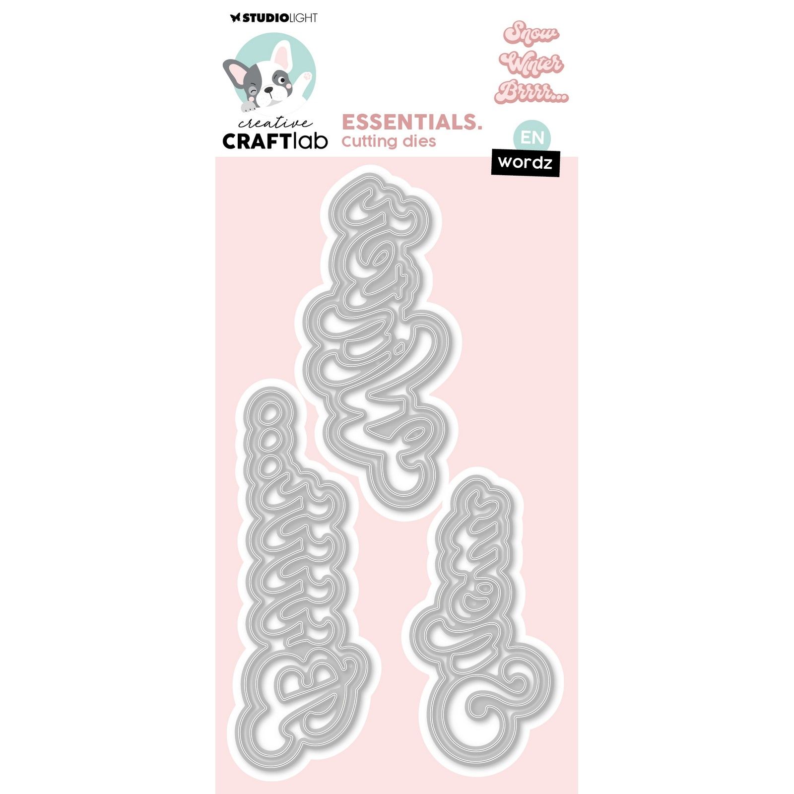 Creative Craftlab • Essentials Cutting Die Wordz Winter