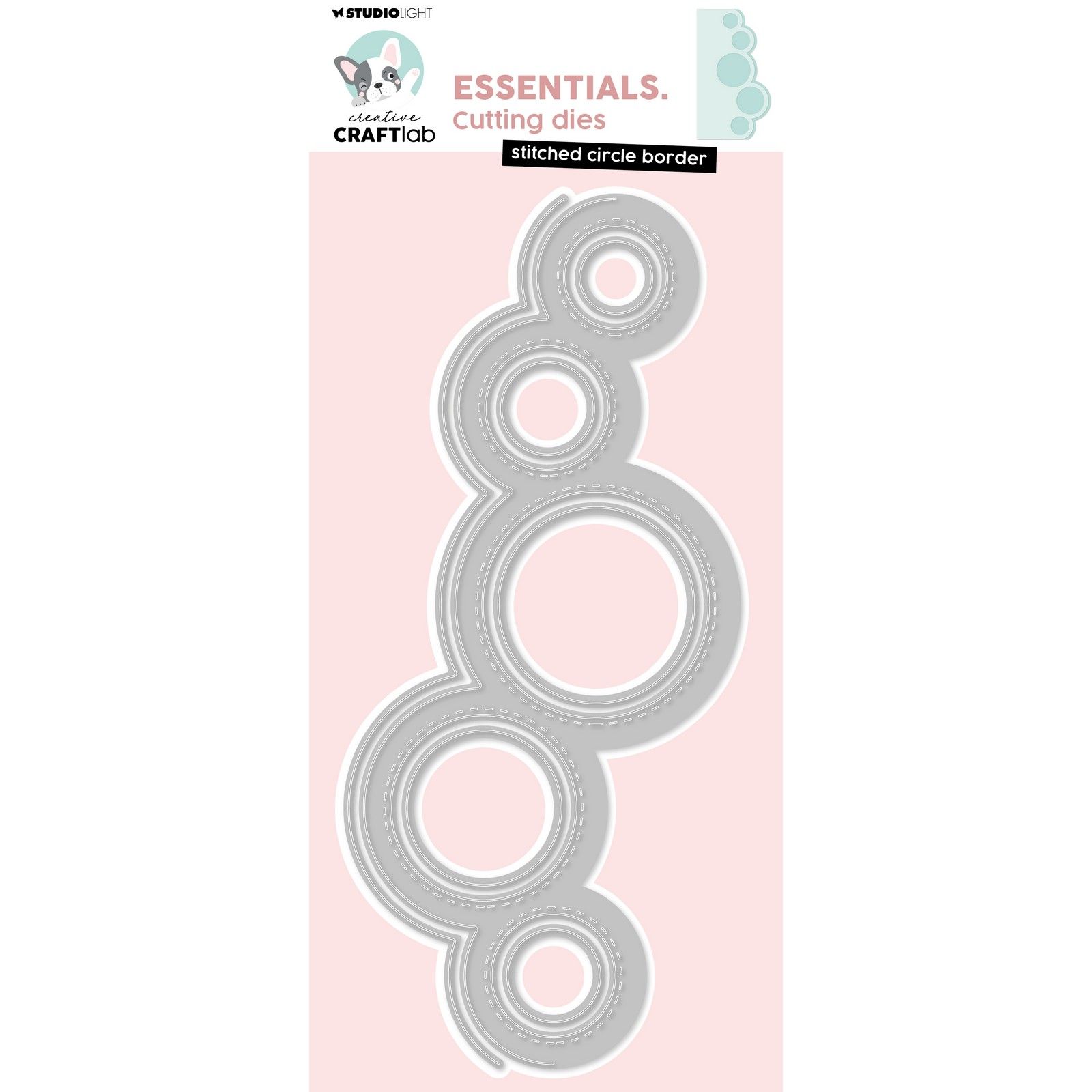 Creative Craftlab • Essentials Cutting Die Stitched Circle Border