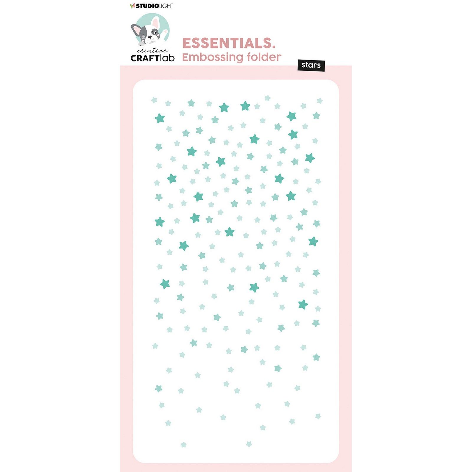 Creative Craftlab • Essentials 3D Embossing Folder Sprinkling Stars