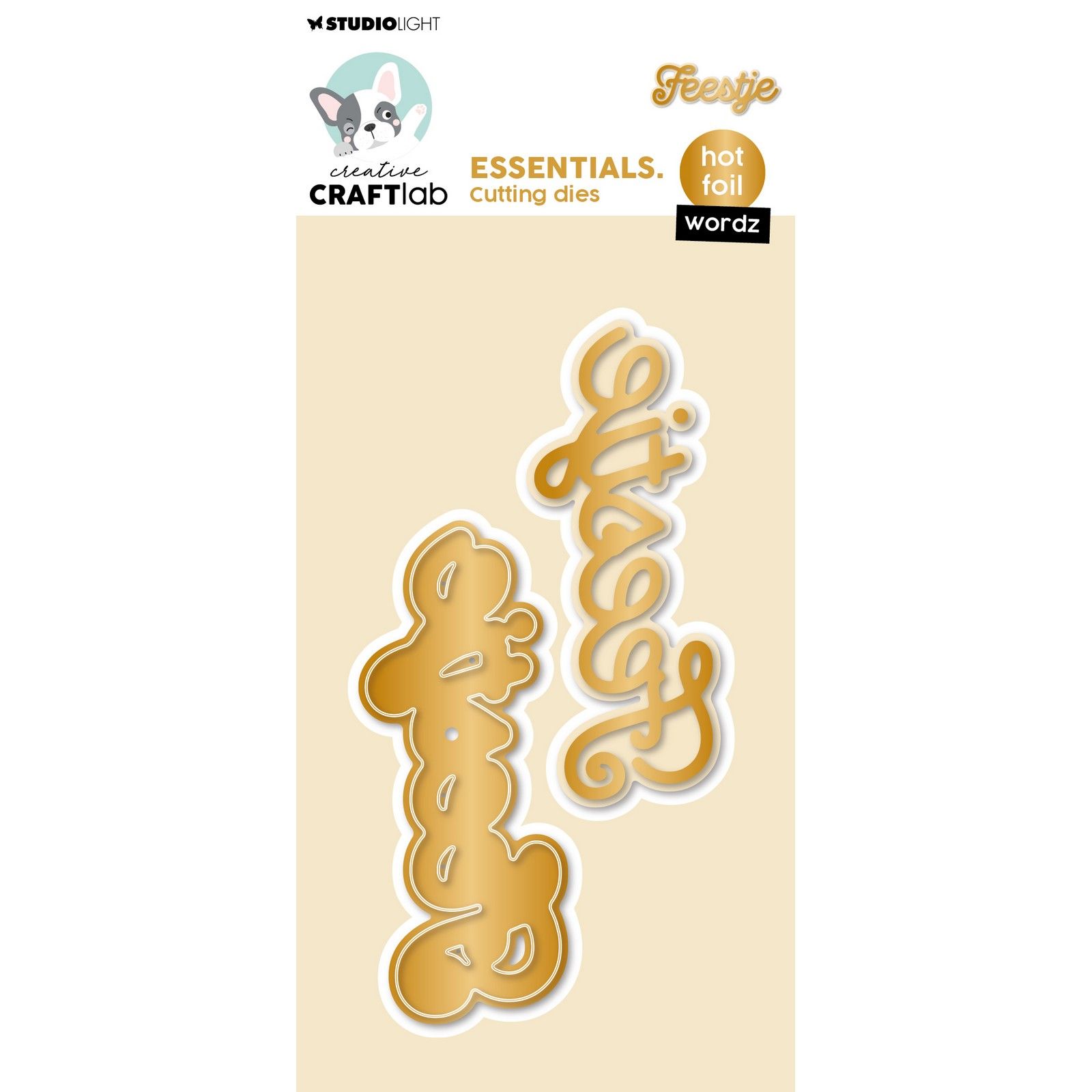 Creative Craftlab • Essentials Hot Foil Cutting Die Wordz