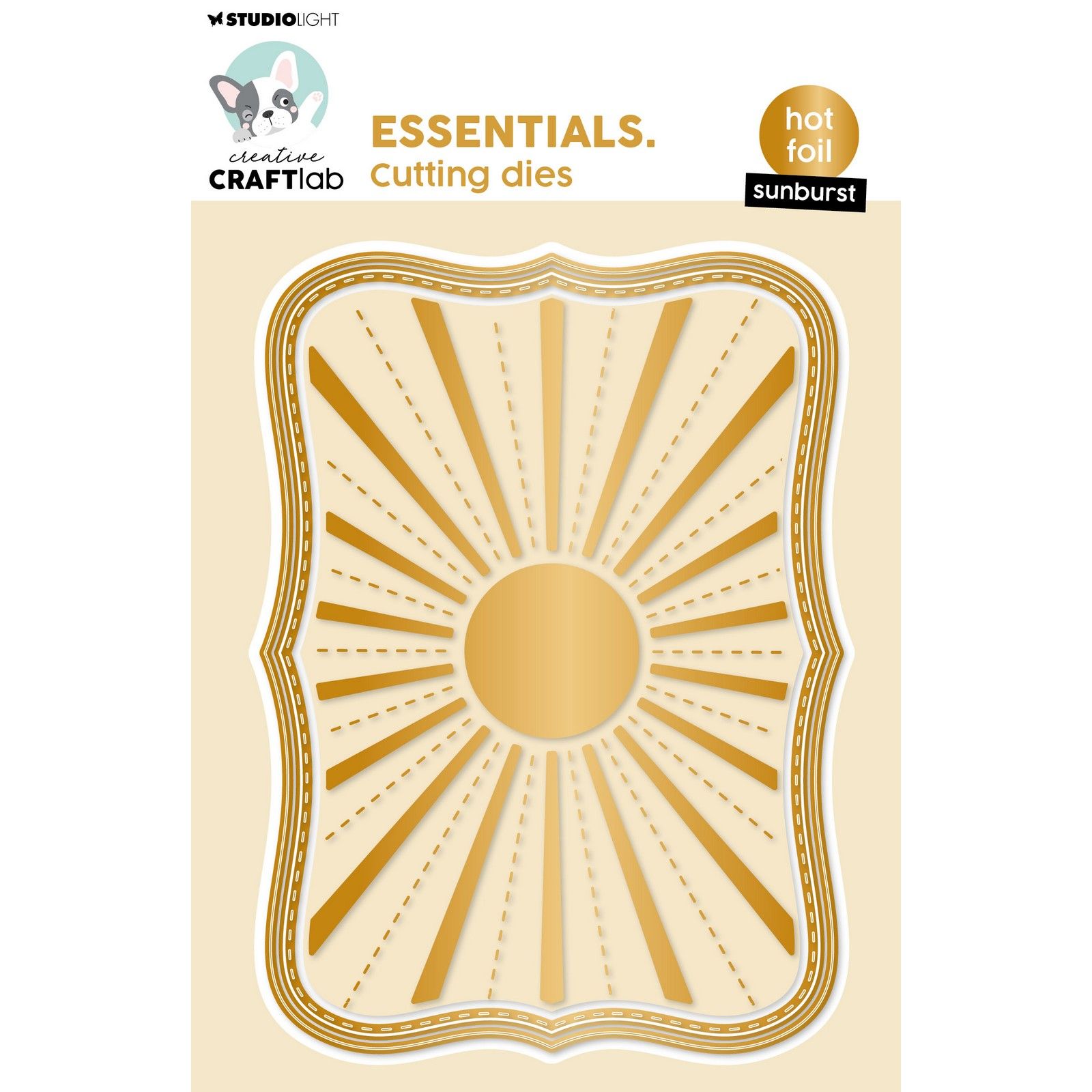 Creative Craftlab • Essentials Hot Foil Cutting Die Sunburst