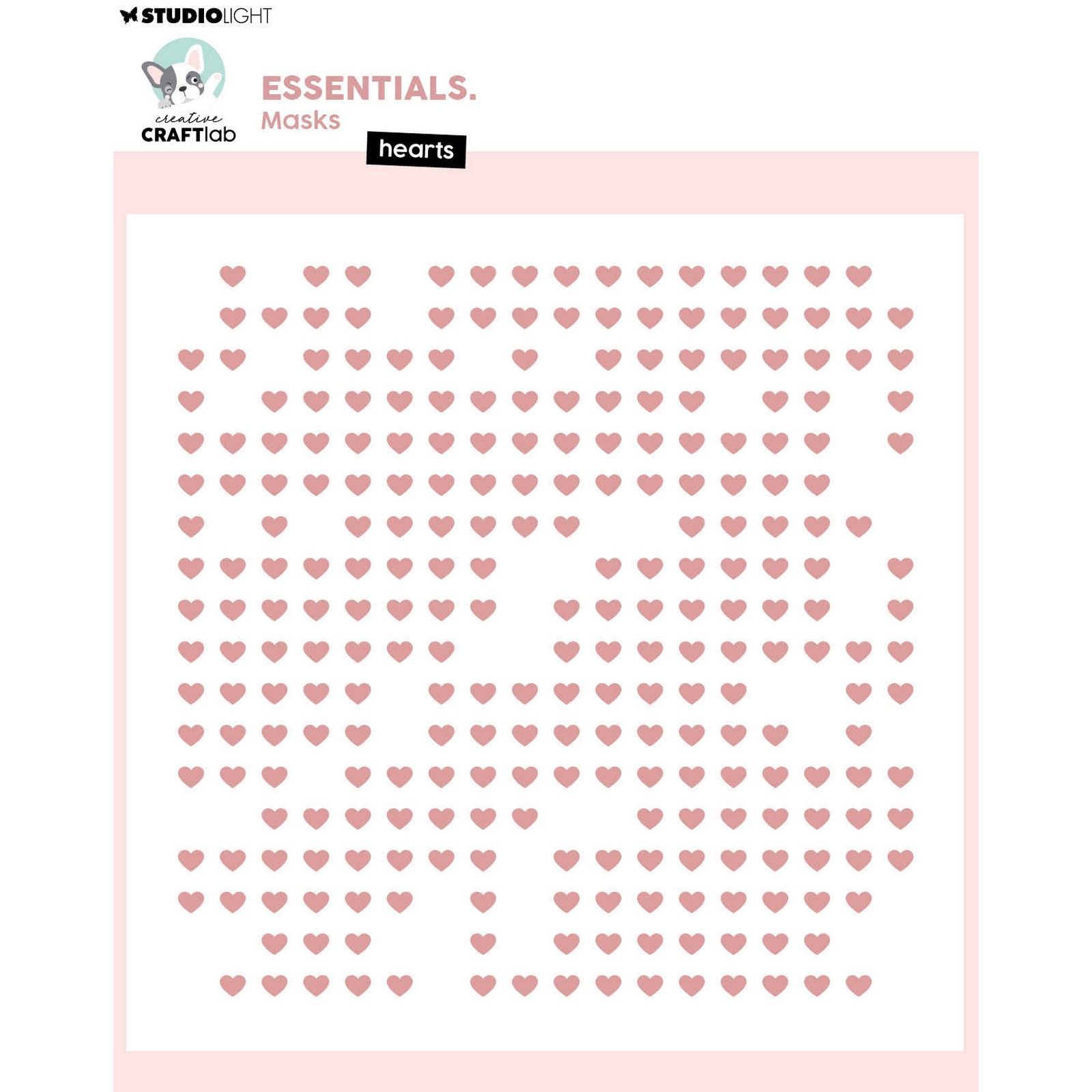 Creative Craftlab • Essentials Mask Stencil Hearts