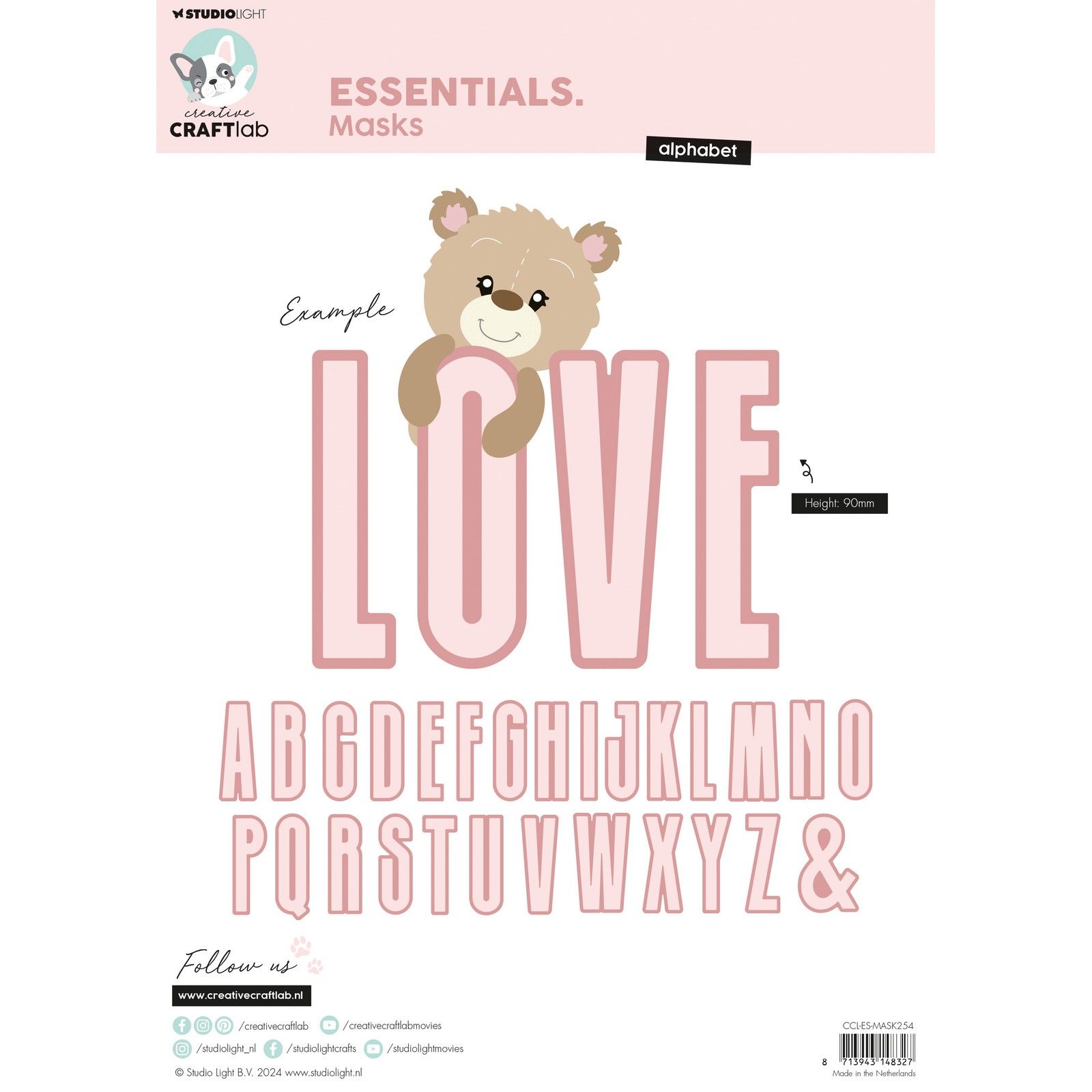 Creative Craftlab • Essentials Masks Alphabet