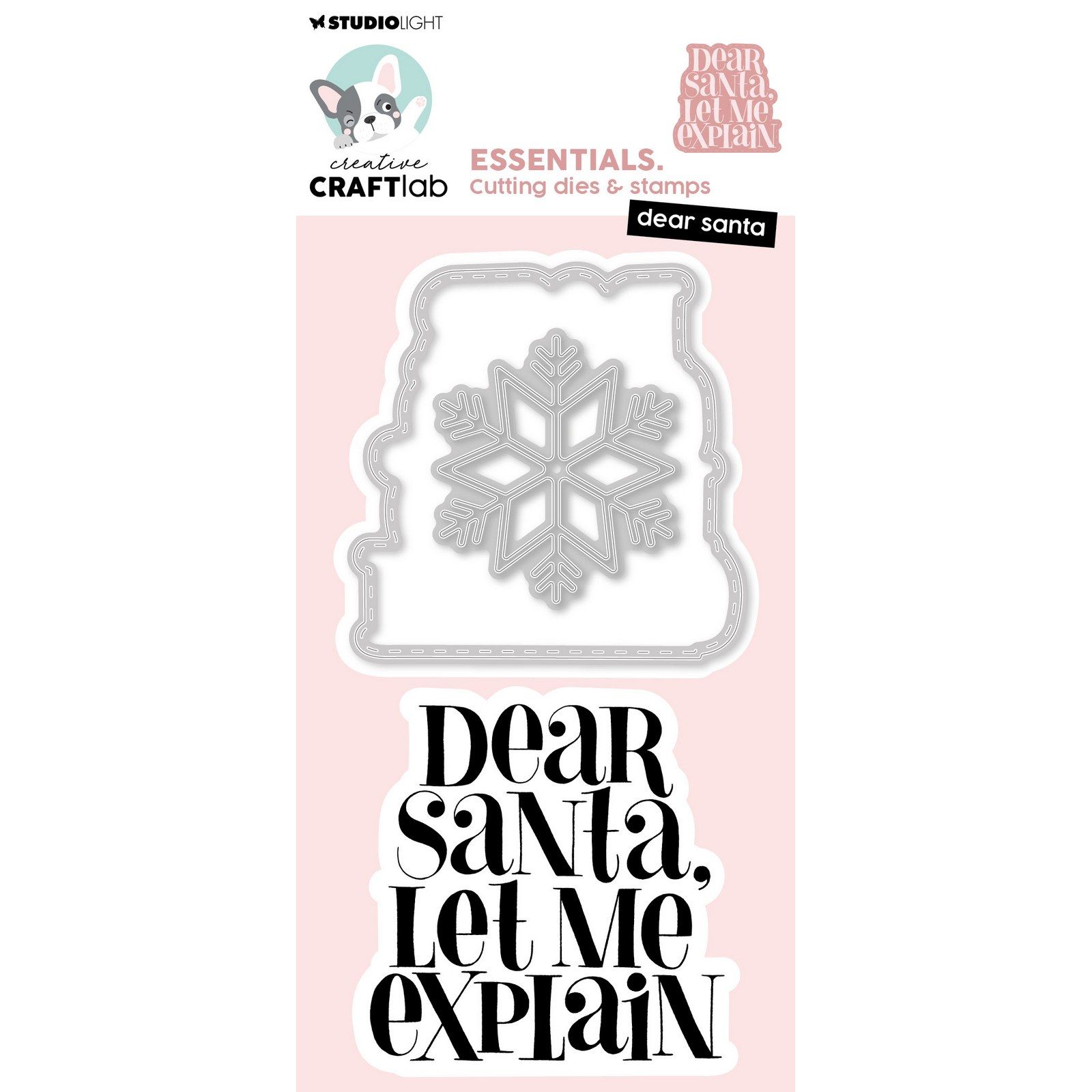 Creative Craftlab • Essentials Stamp & Cutting Die Dear Santa