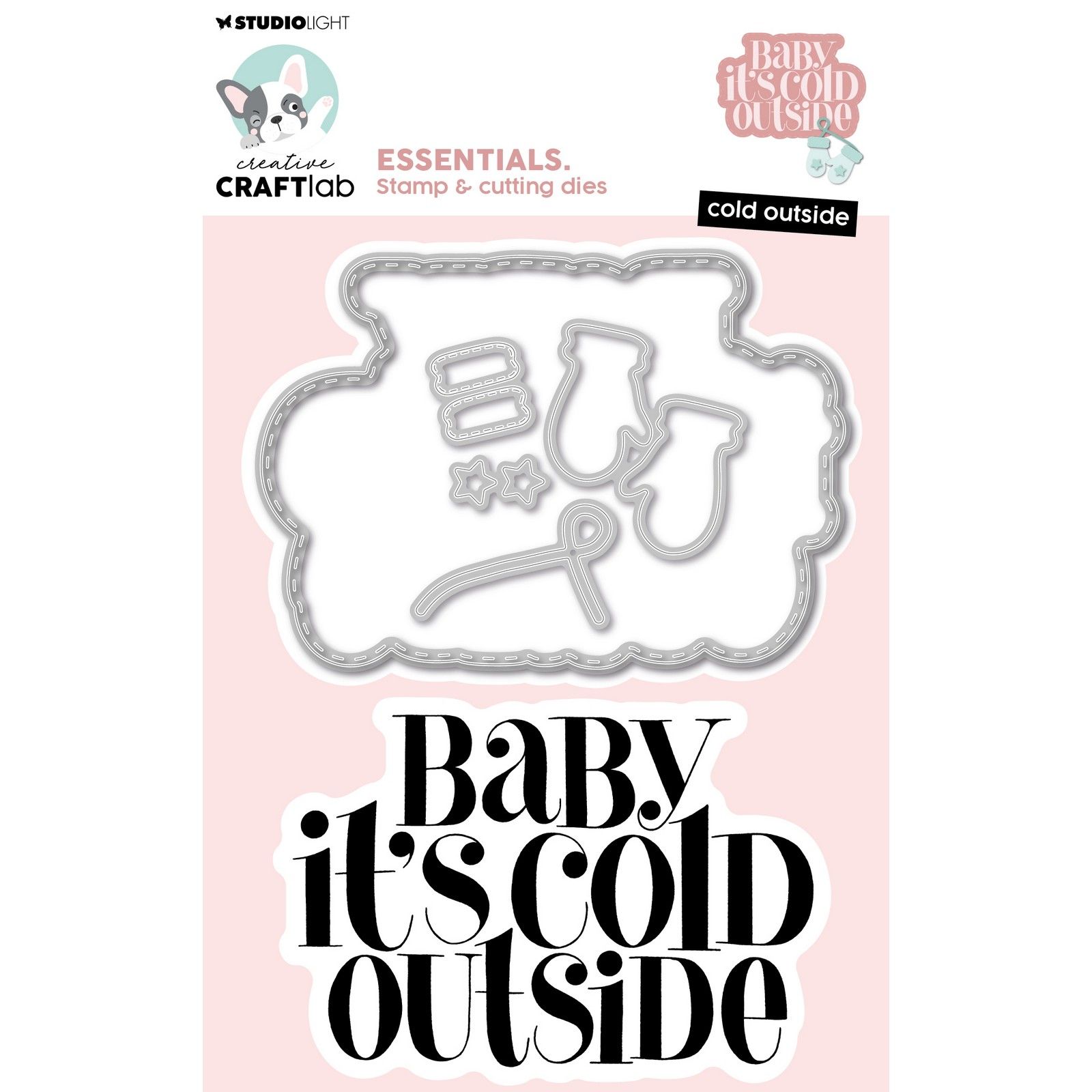 Creative Craftlab • Essentials Stamp And Cutting Dies Cold Outside