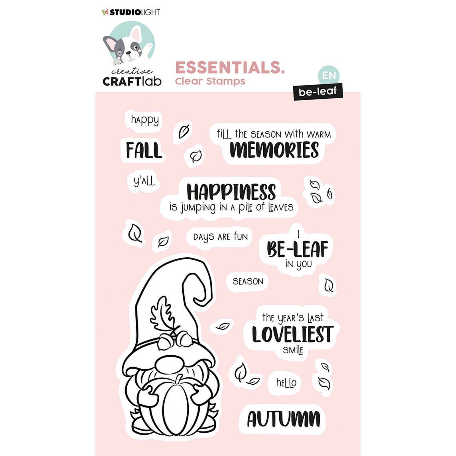 Creative Craftlab • Essentials Clear Stamp Be-leaf