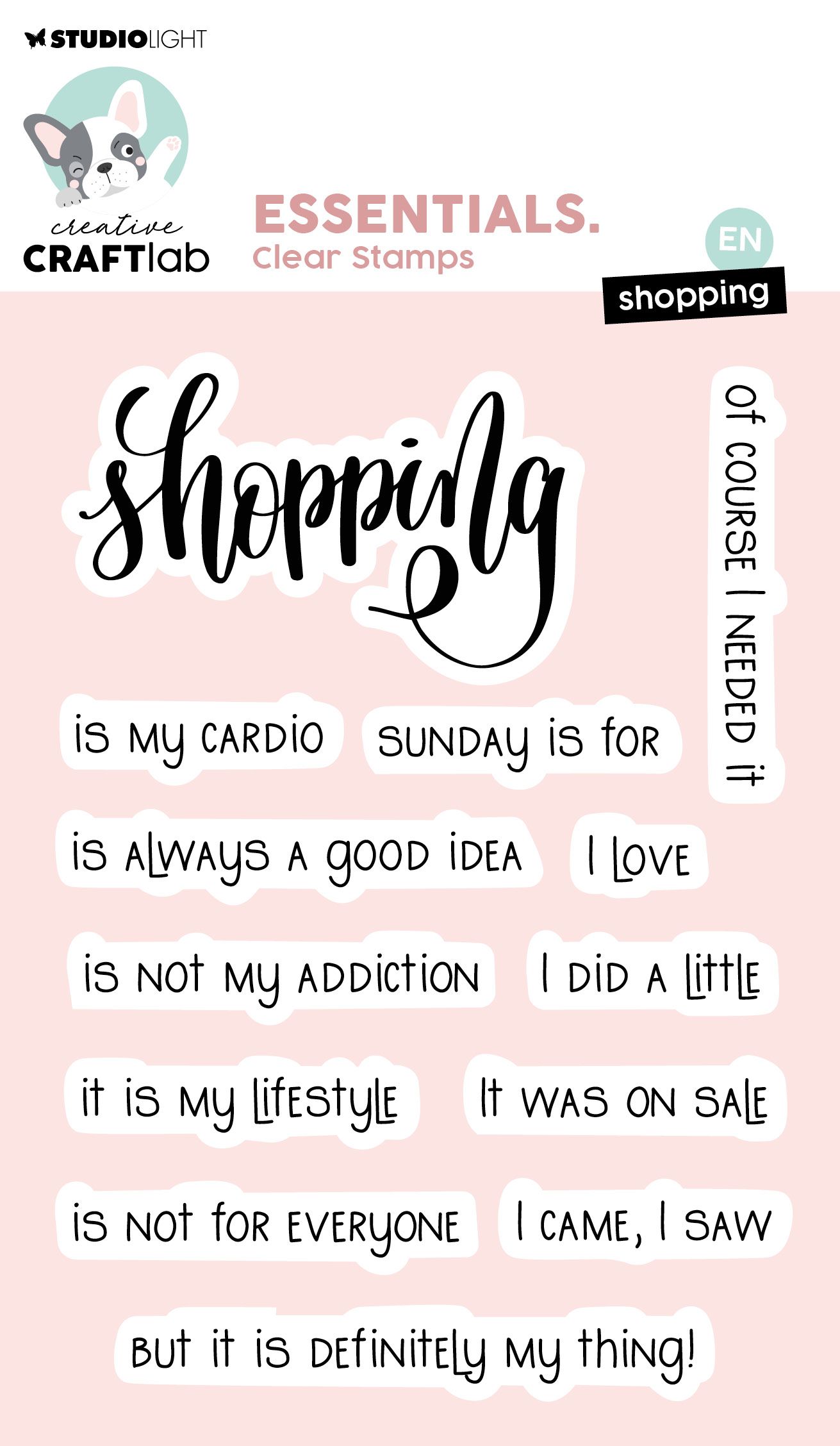Creative Craftlab • Essentials Clear Stamp Shopping