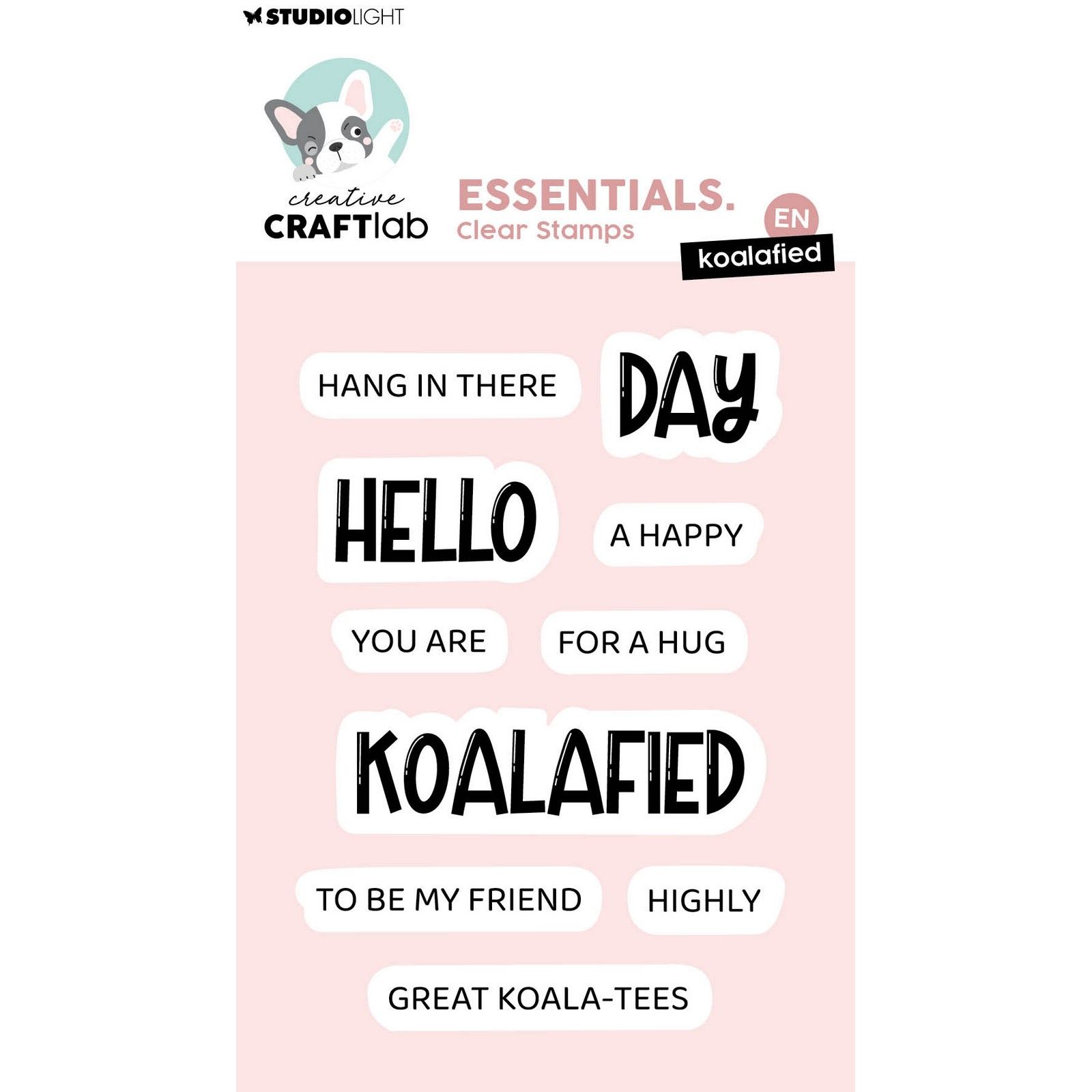 Creative Craftlab • Clear Stamps Koalified Essentials  