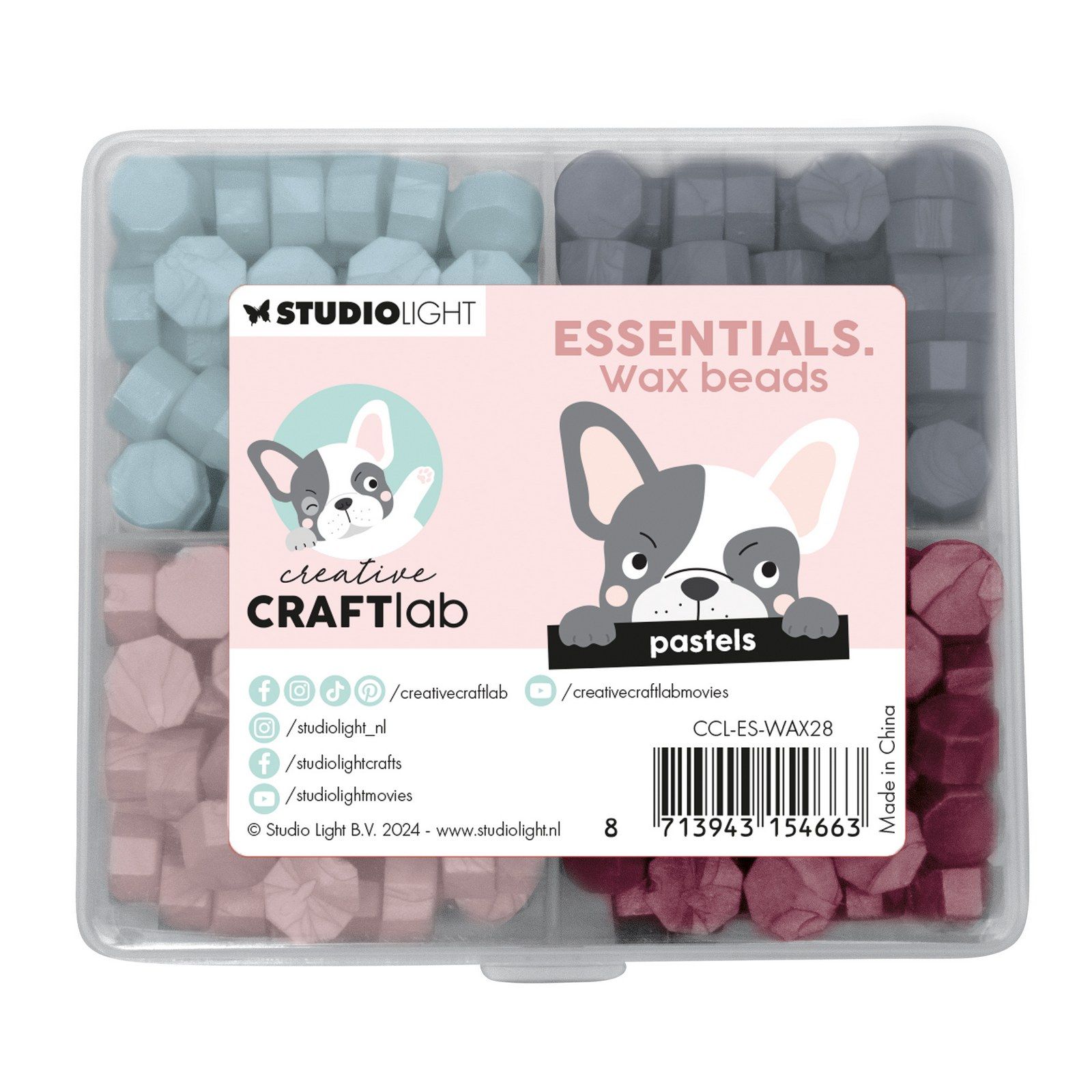Creative Craftlab • Essentials Wax Beads Pastels
