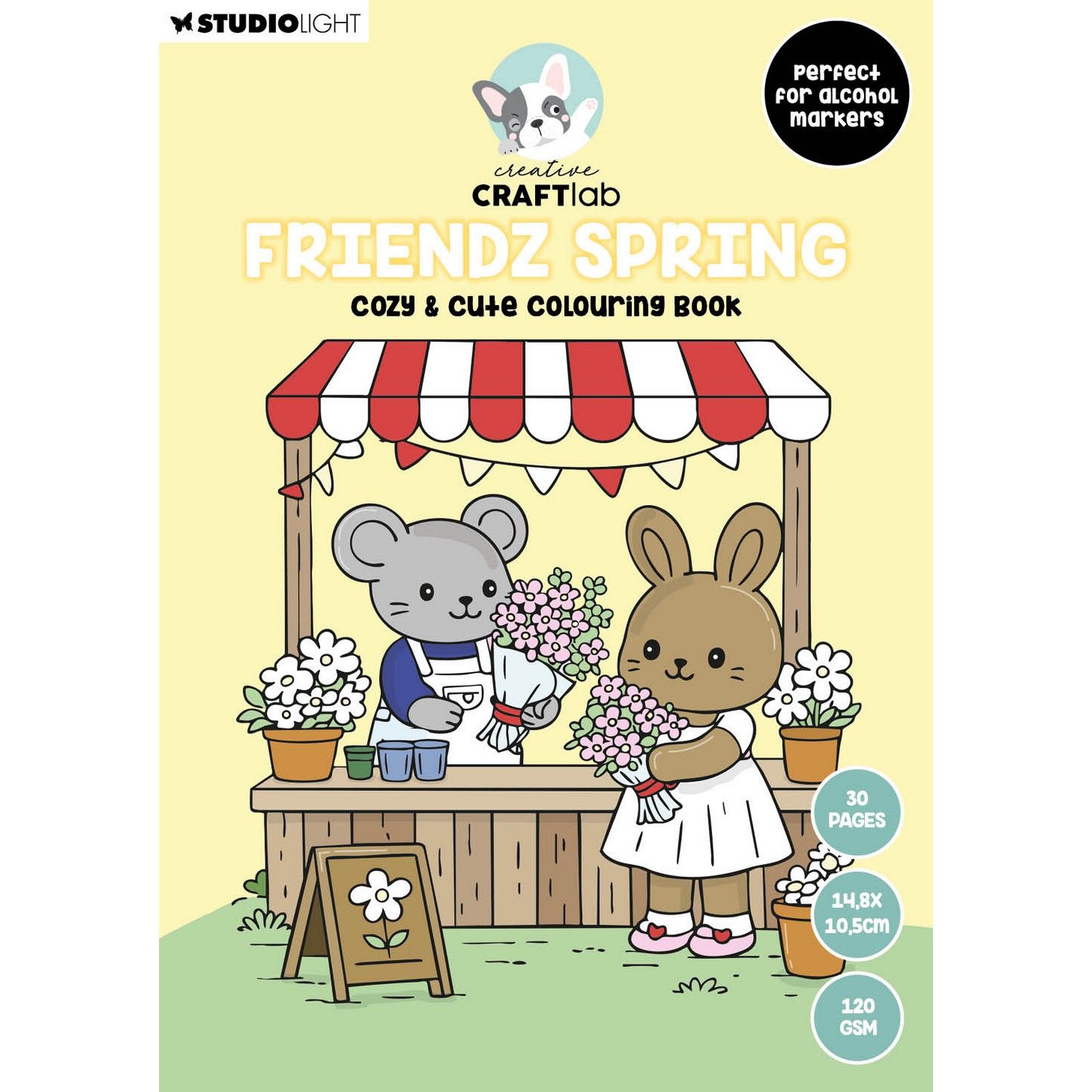 Creative Craftlab • Friendz Coloring book Spring