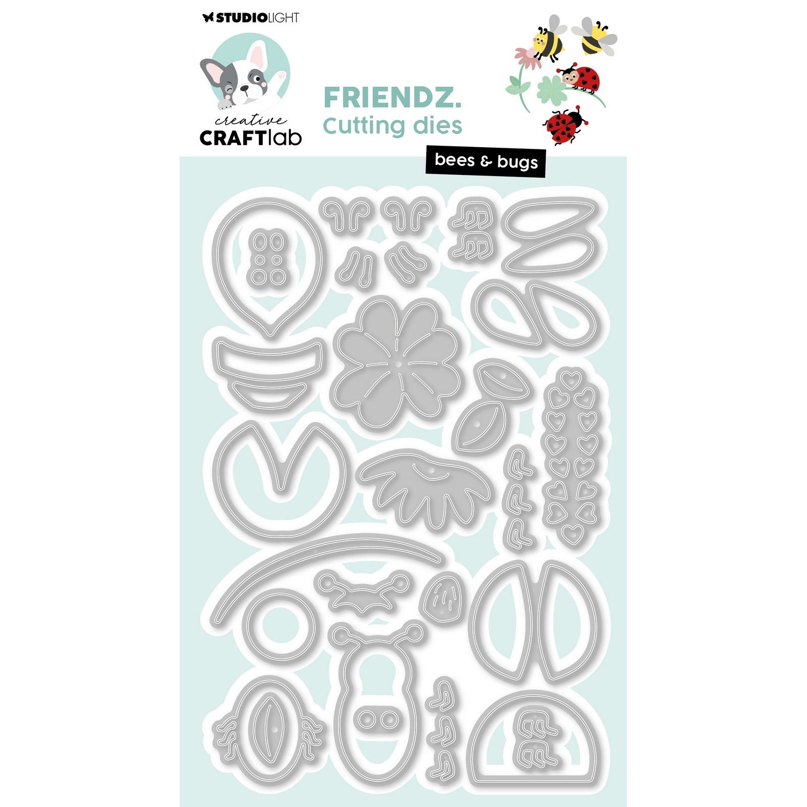 Creative Craftlab • Friendz Cutting Die Bees & Bugs