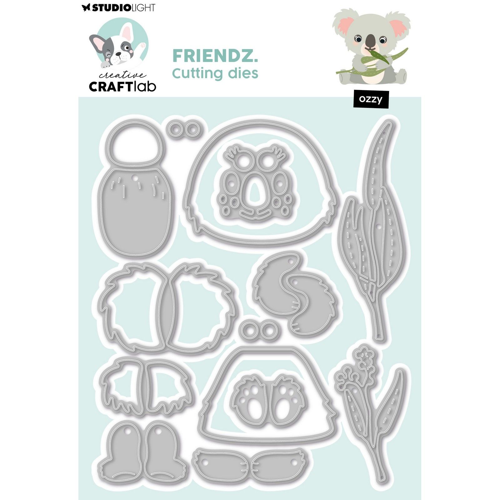 Creative Craftlab • Cutting Die Ozzy Friendz  