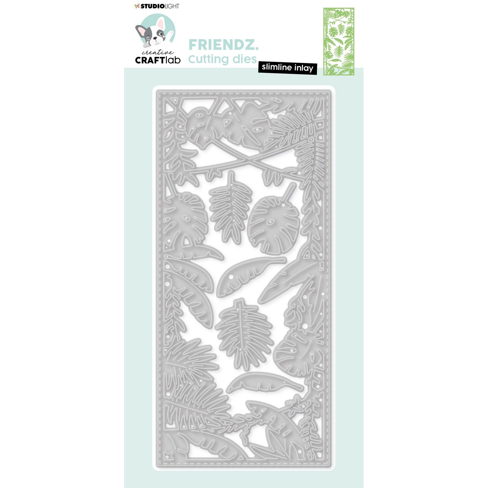 Creative Craftlab • Friendz Cutting Die Slimline Tropical Leaves