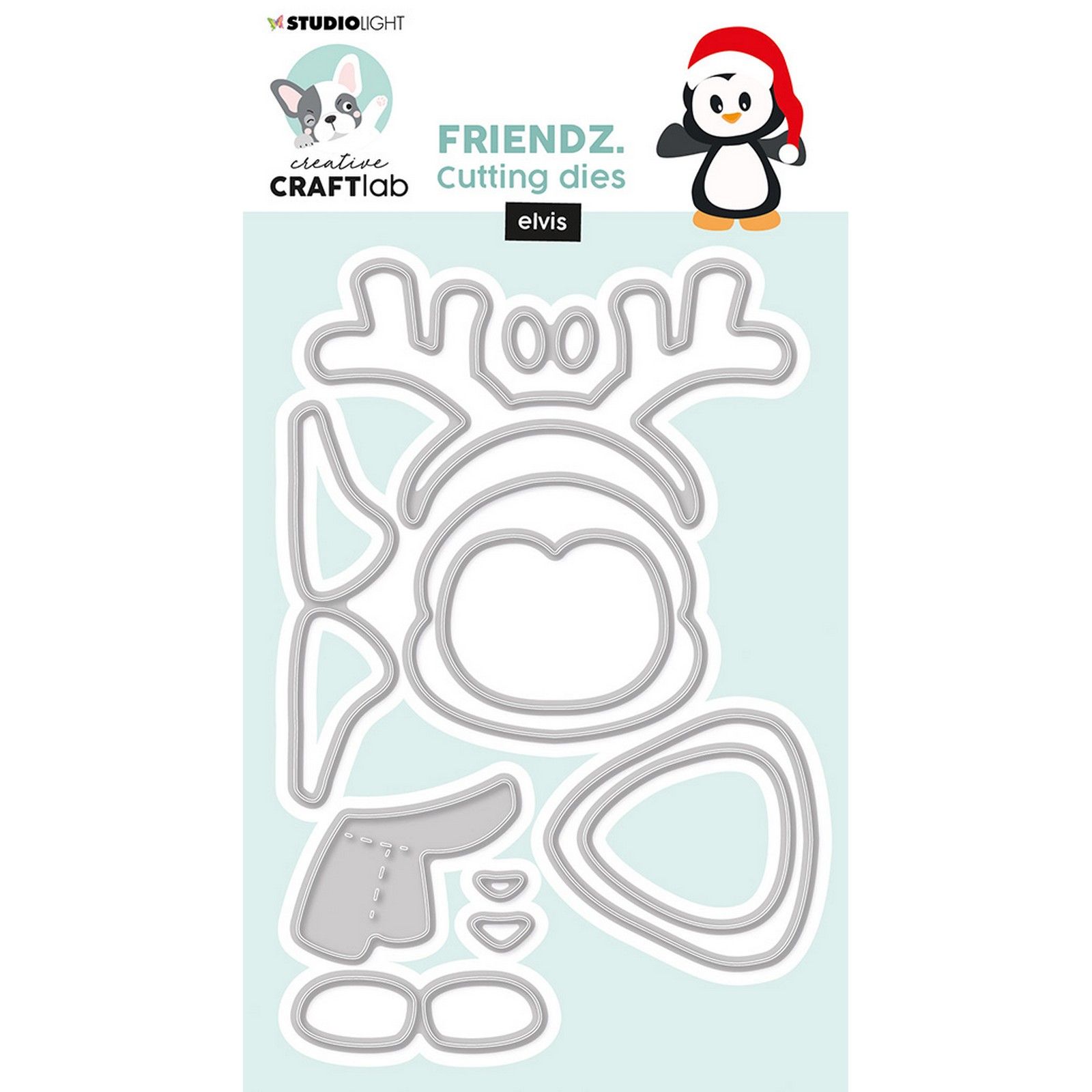 Creative Craftlab • Friendz Cutting Die PENGuin Elvis