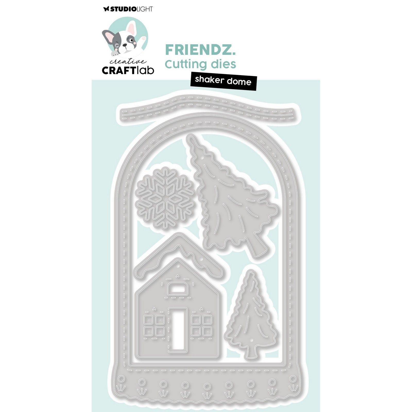 Creative Craftlab • Friendz Cutting Die Shaker Dome