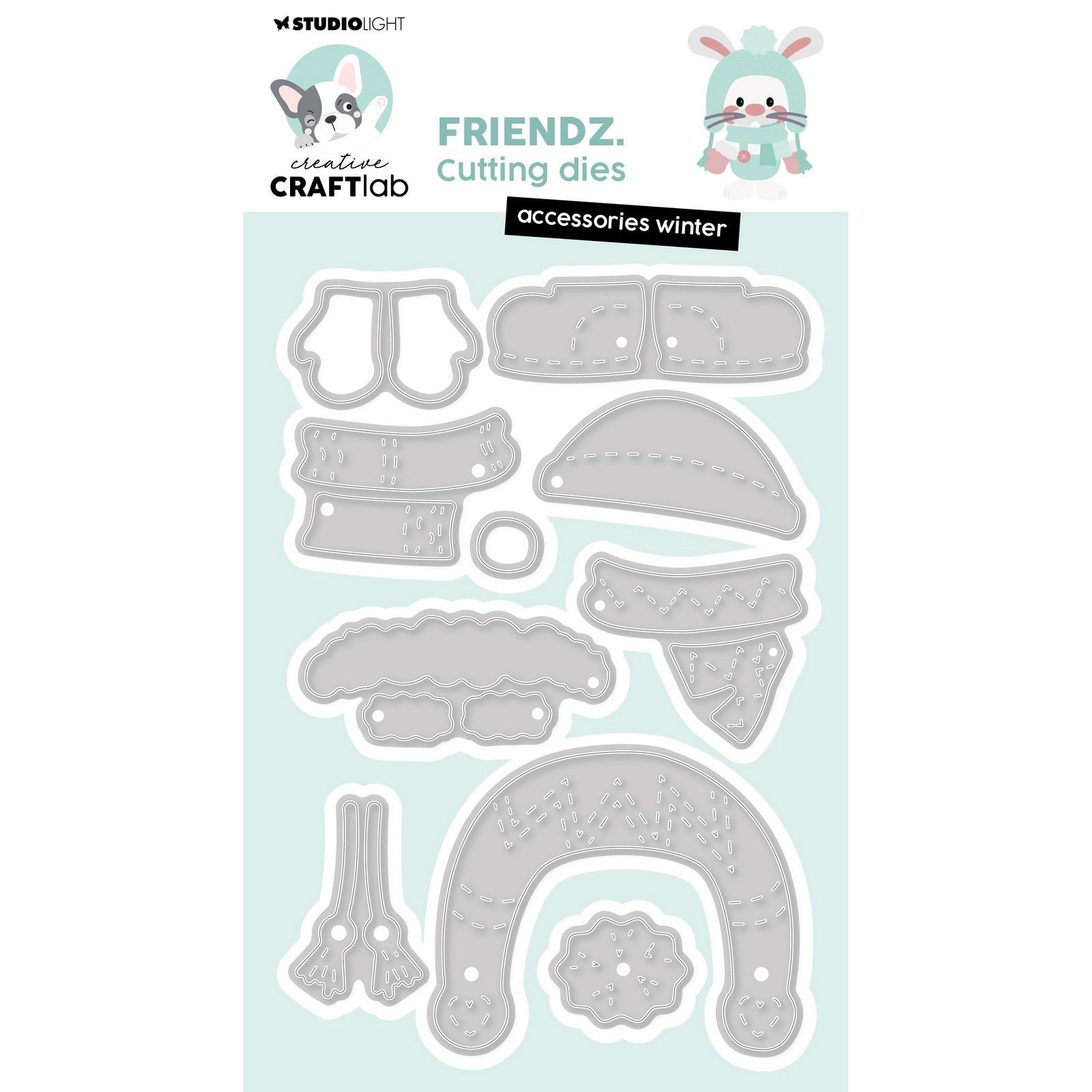 Creative Craftlab • Friendz Cutting Die Accessories Winter