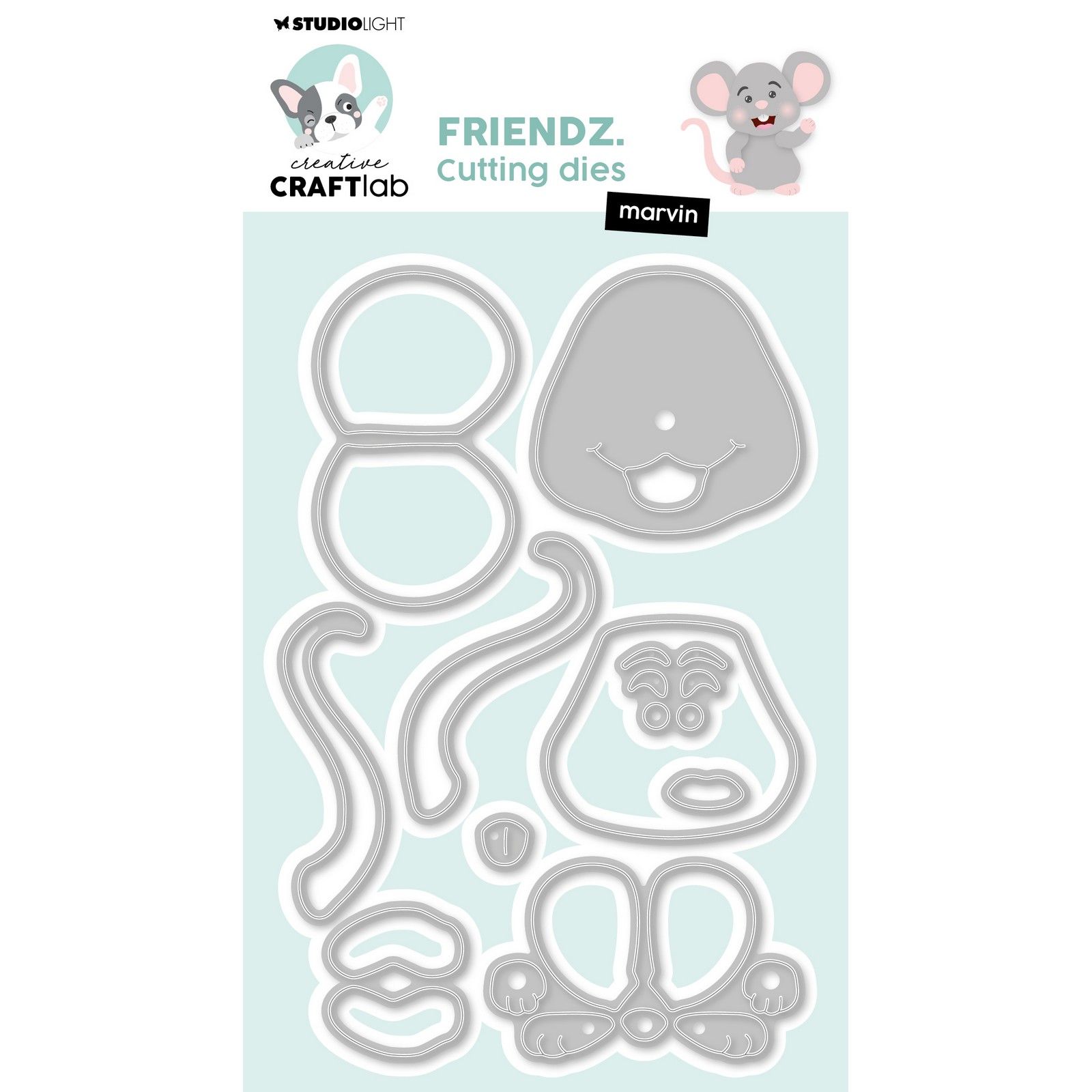 Creative Craftlab • Friendz Cutting Die Muis Marvin