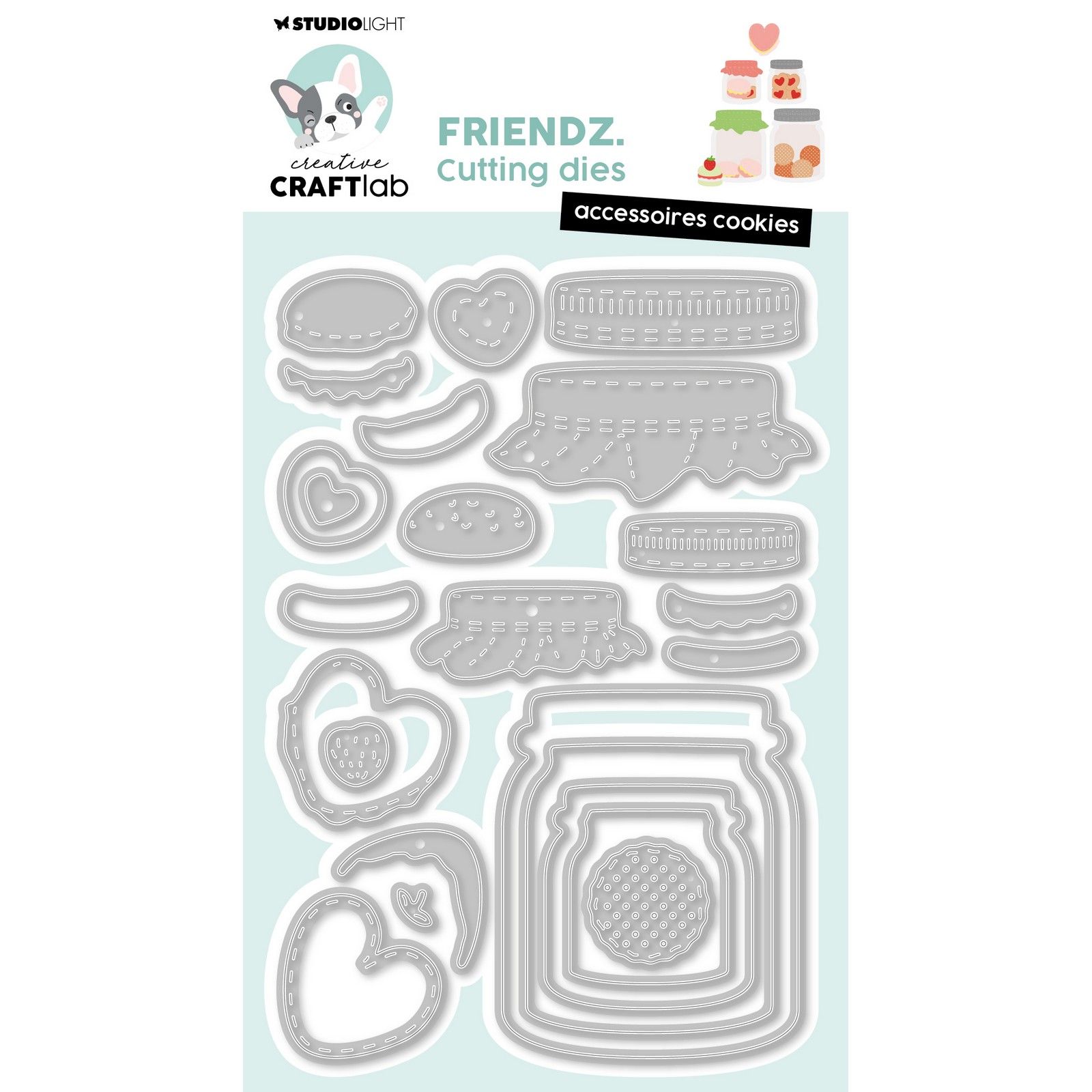 Creative Craftlab • Friendz Cutting Die Accessoires cookies