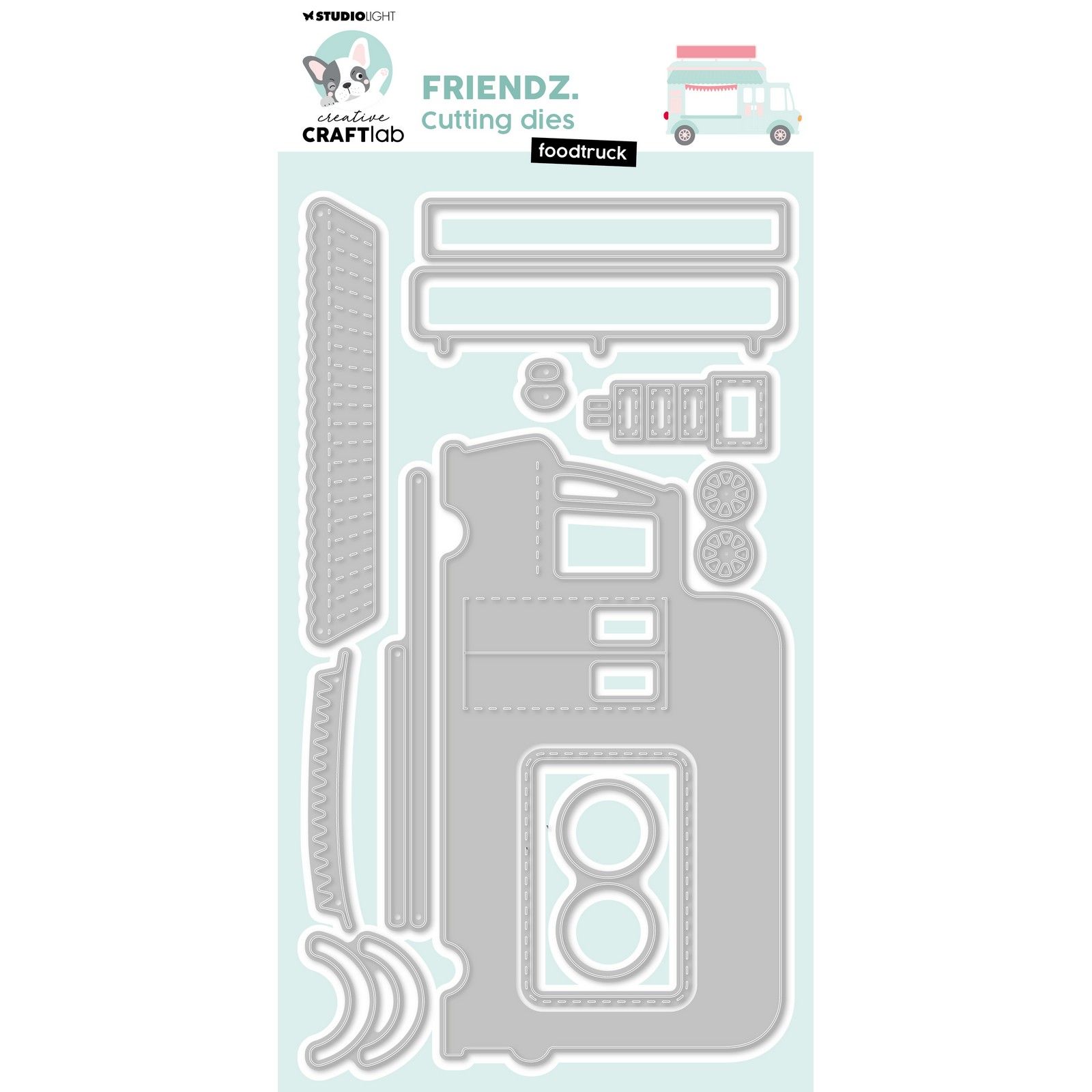 Creative Craftlab • Friendz Cutting Die Foodtruck