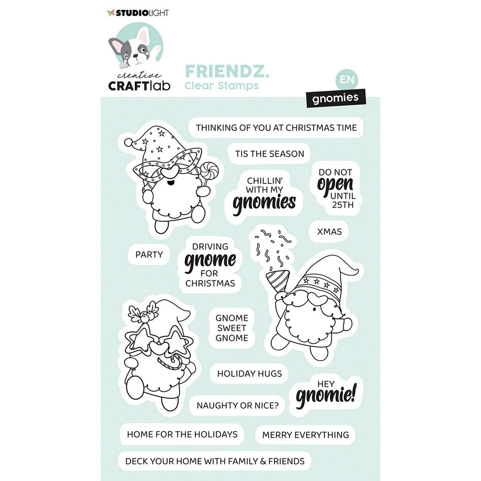 Creative Craftlab • Friendz Clear Stamp Gnomies