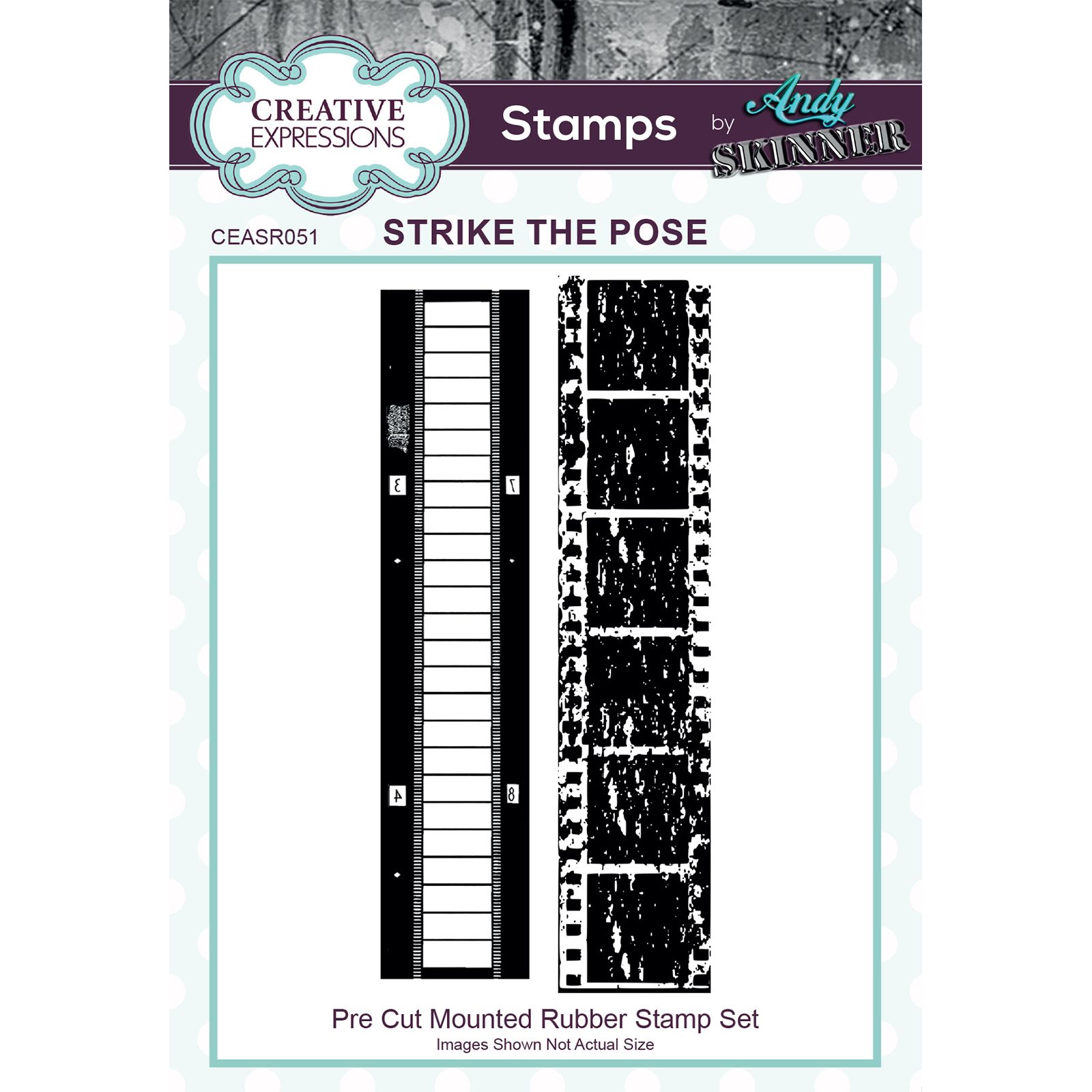 Film Stamps, Film Frame Stamps, Film Strip Frame Rubber Stamp