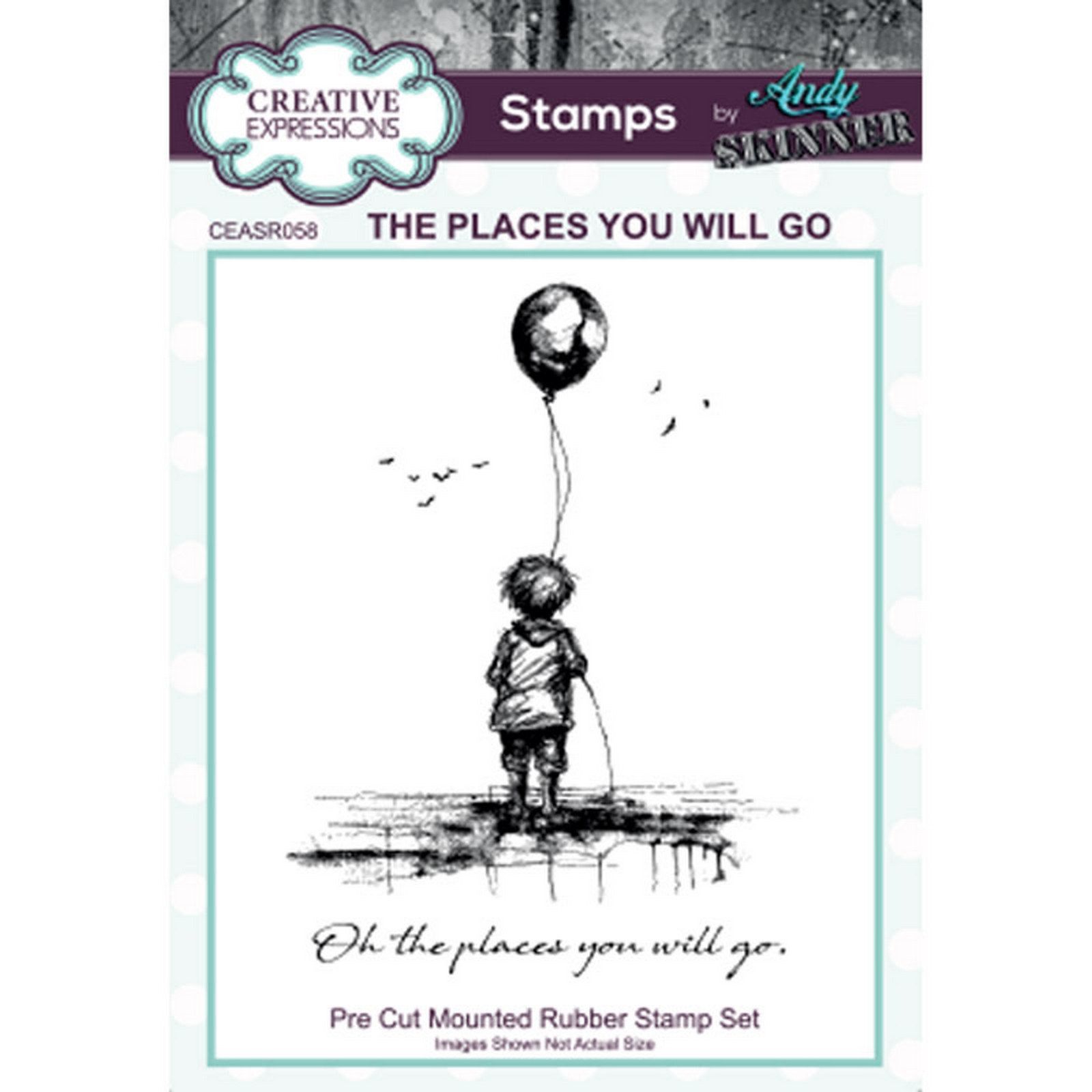 Creative Expressions • Rubber Stamp The Places You Will Go