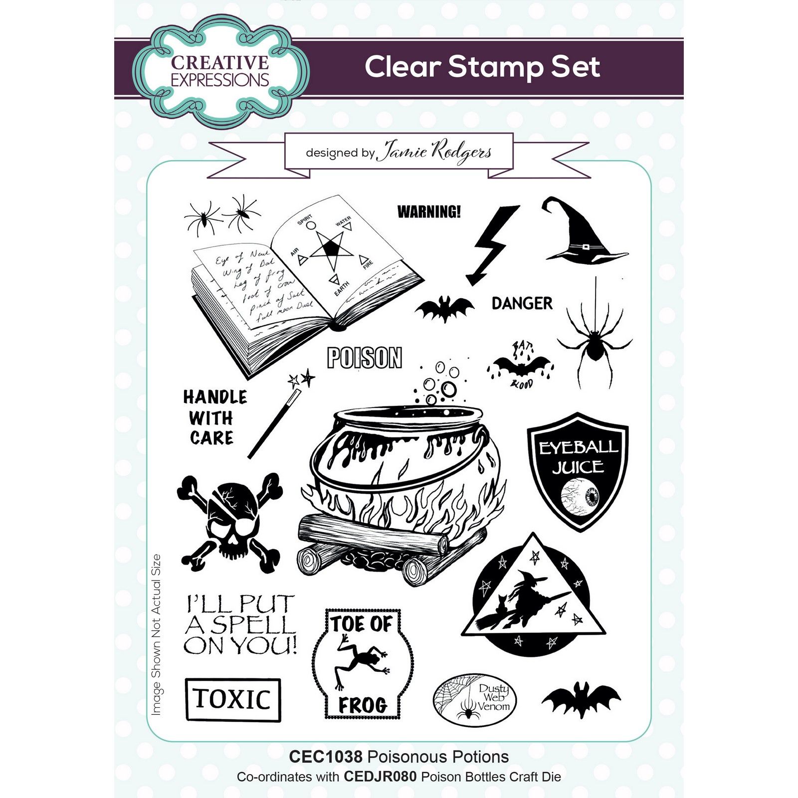 Creative Expressions • Stamp Set Poisonous Potions