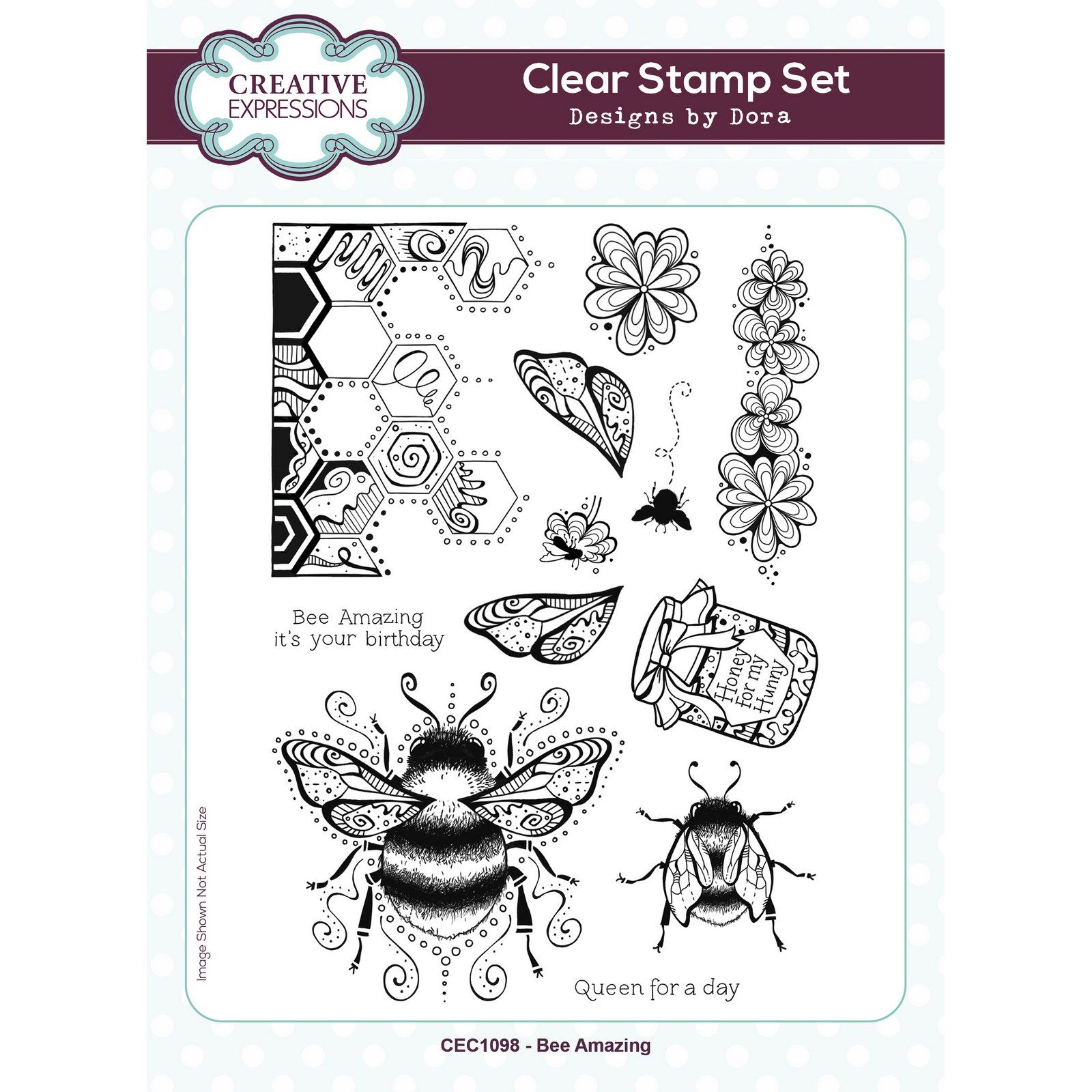 Creative Expressions • Clear Stamp Set Bee Amazing