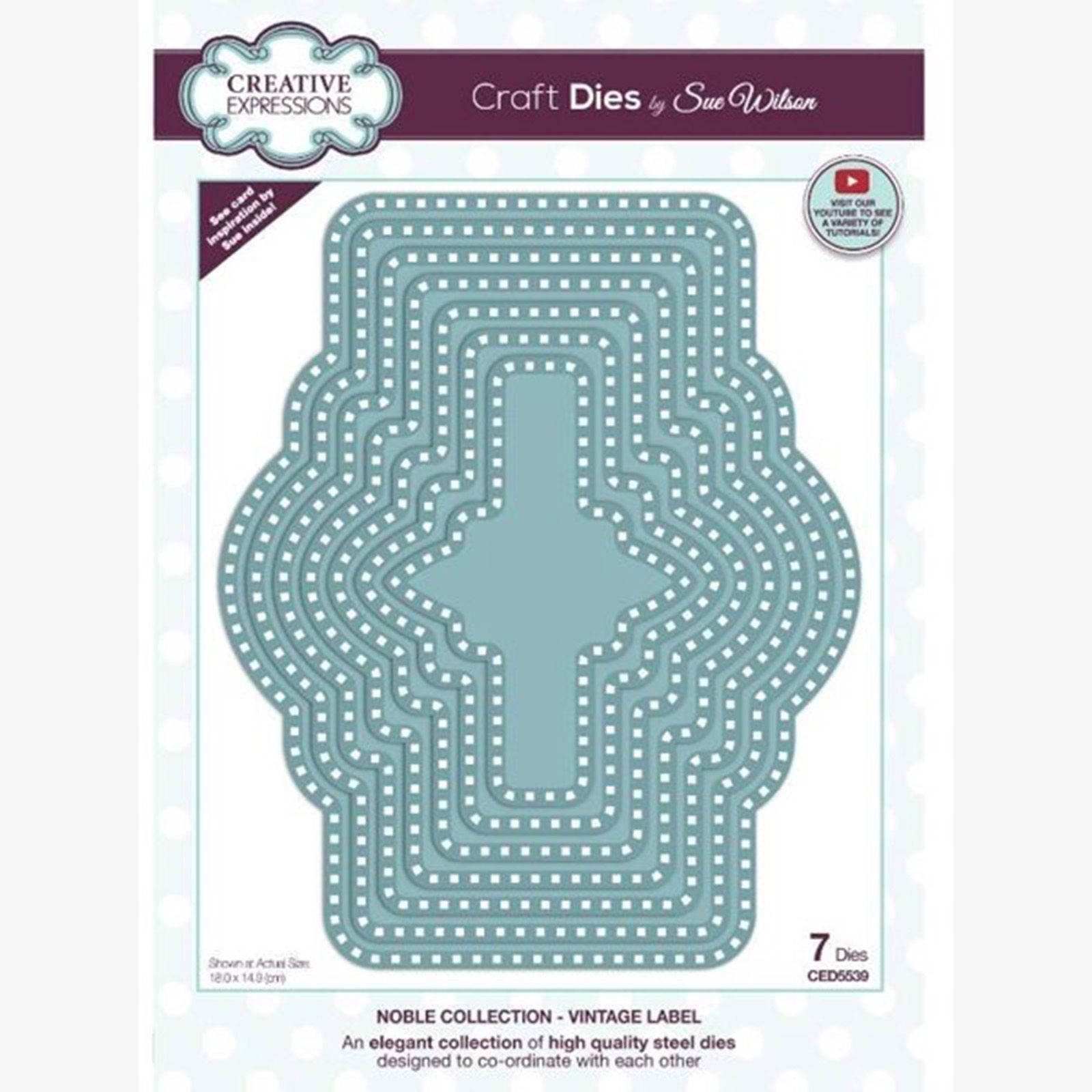 Creative Expressions • Finishing touches craft die House front accessories