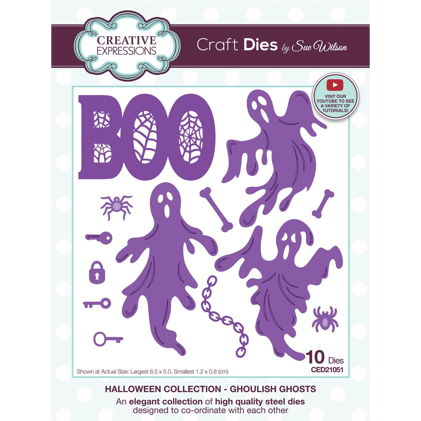 Creative Expressions • Craft Die Ghoulish Ghost