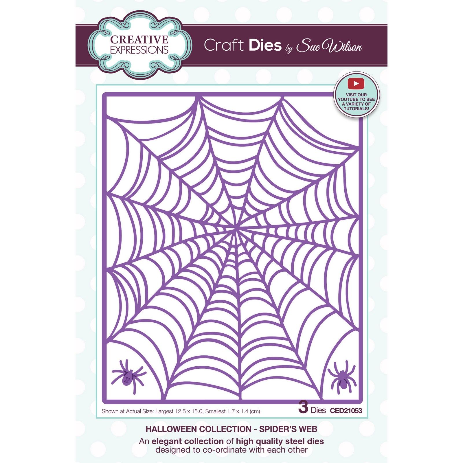 Creative Expressions • Craft Die Spider's Web