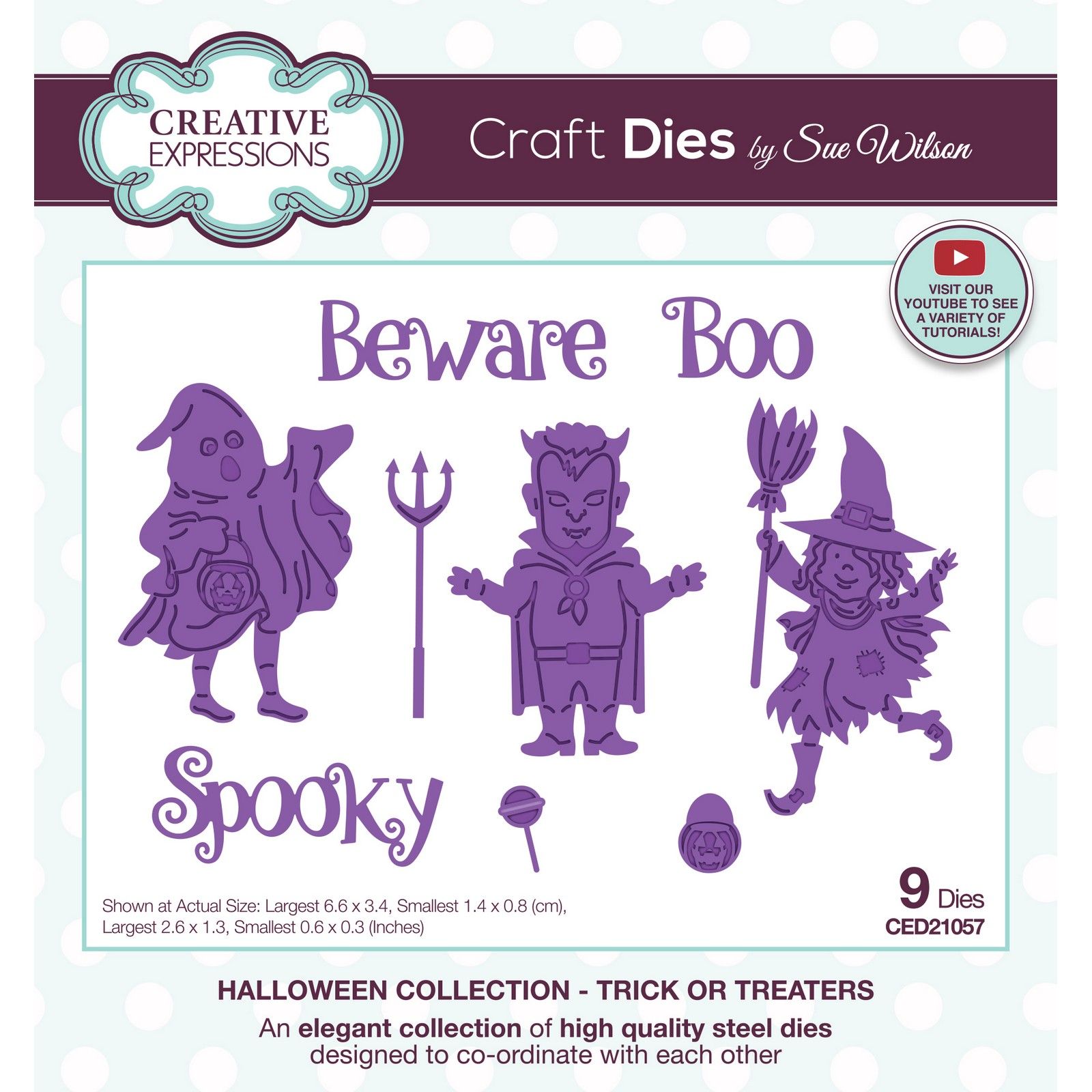 Creative Expressions • Plantillas de Corte Trick or Treaters