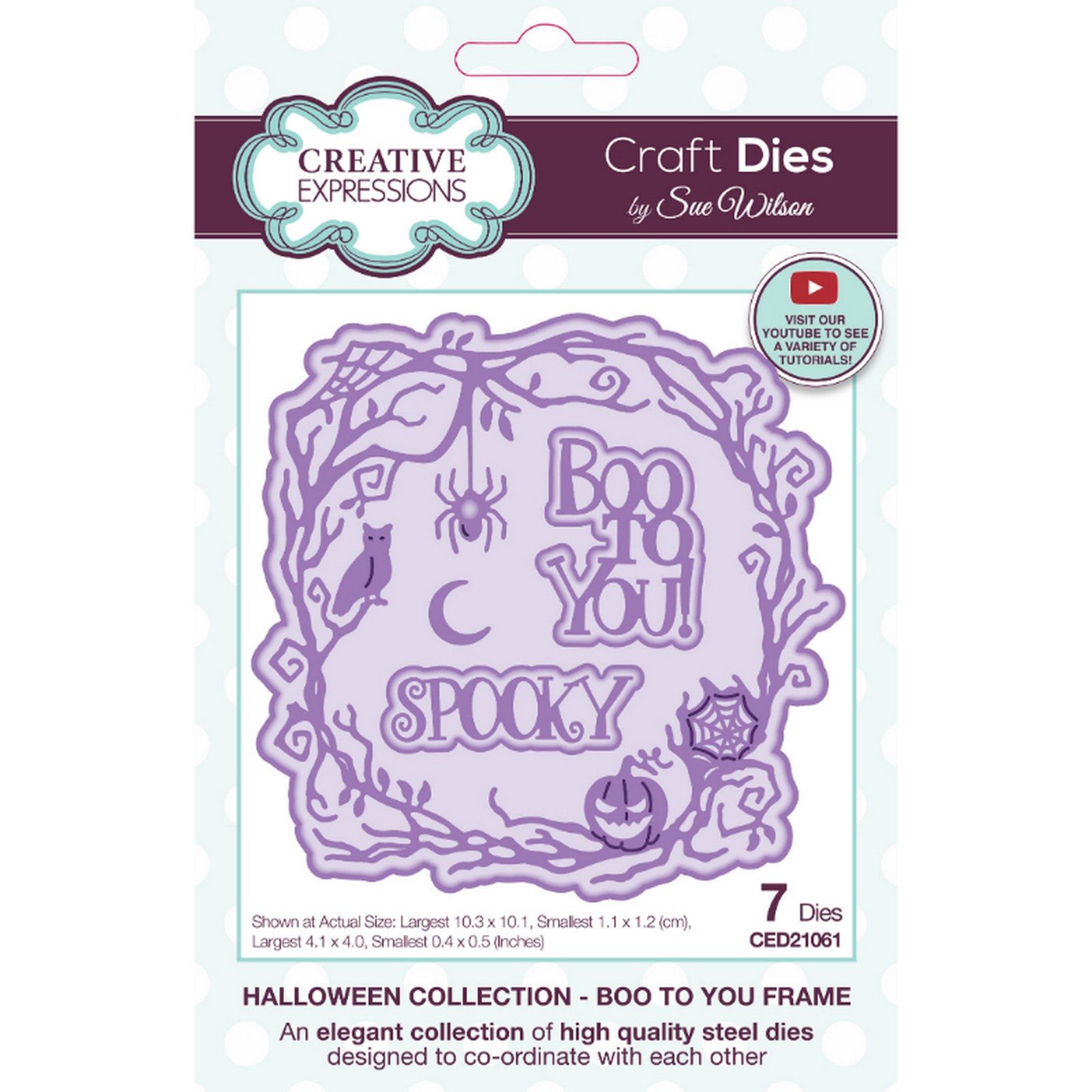 Creative Expressions • Halloween Craft Die Boo to You