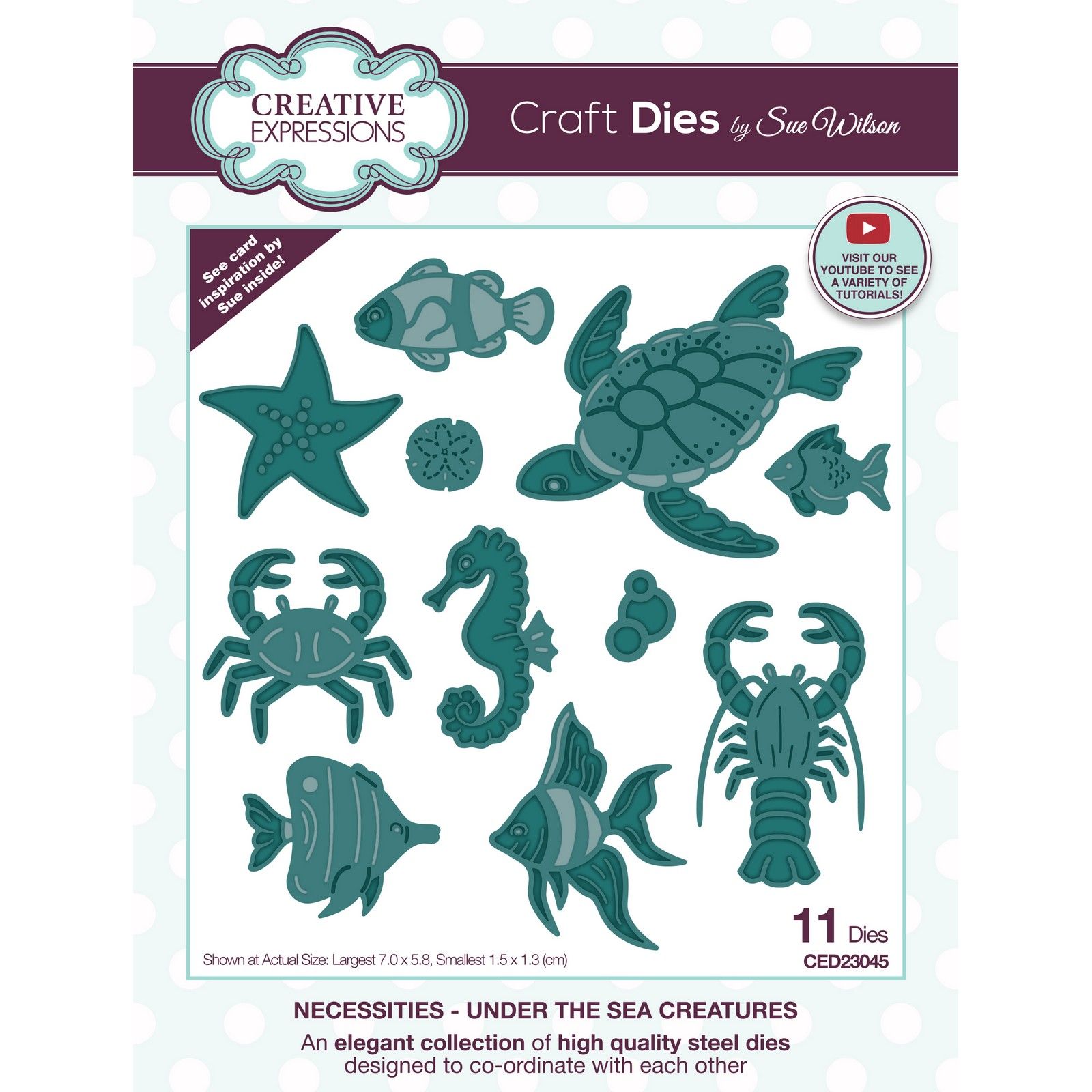 Creative Expressions • Necessities Craft Die Under The Sea