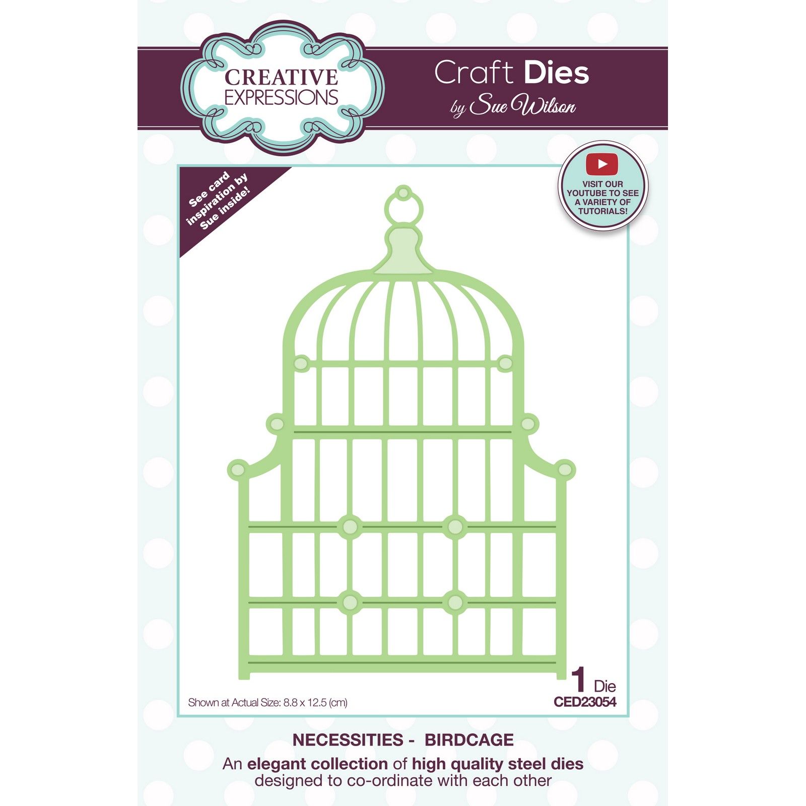 Creative Expressions • Necessities Stanzschablone Birdcage